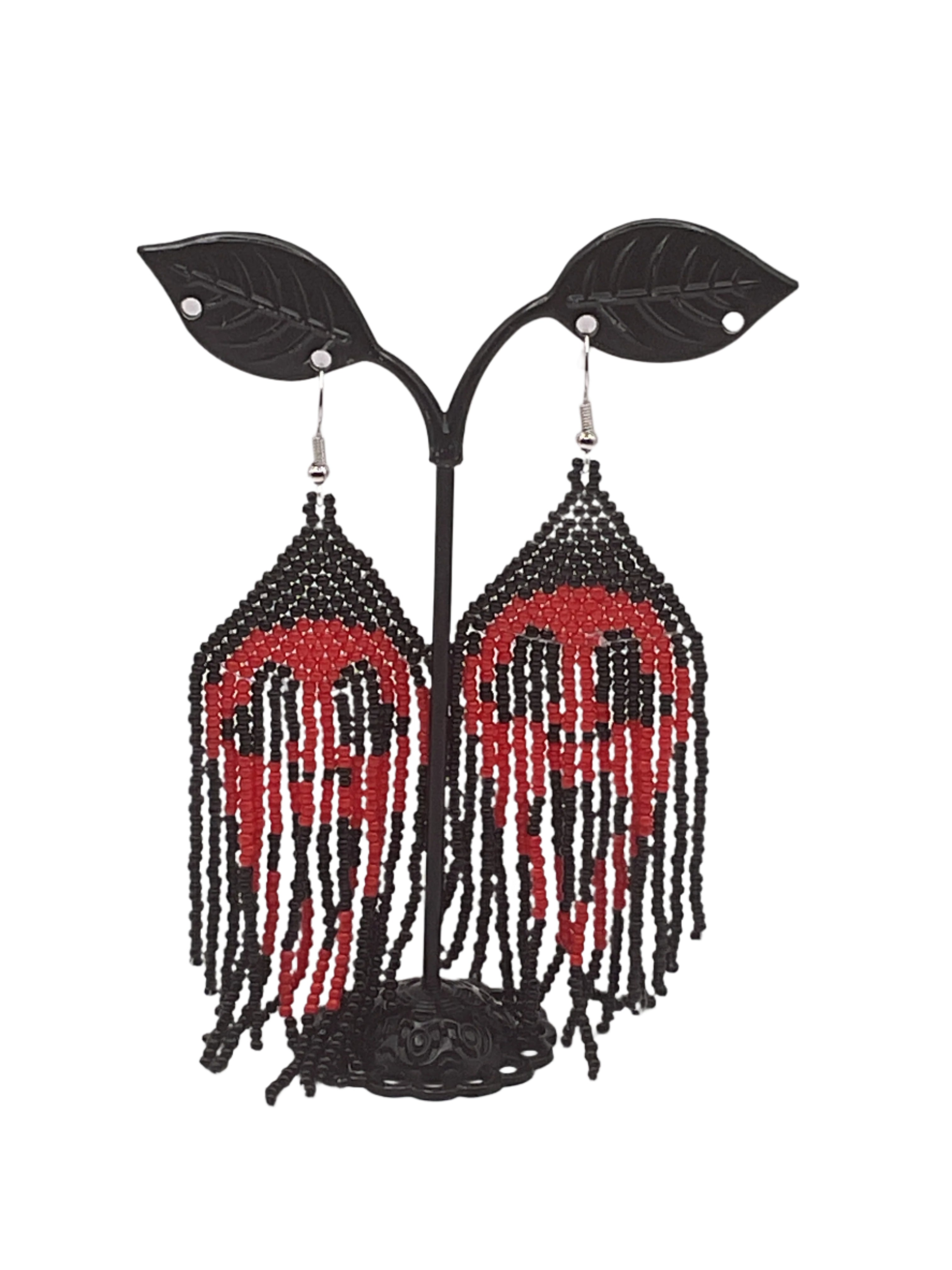 Scream Tassel Earrings