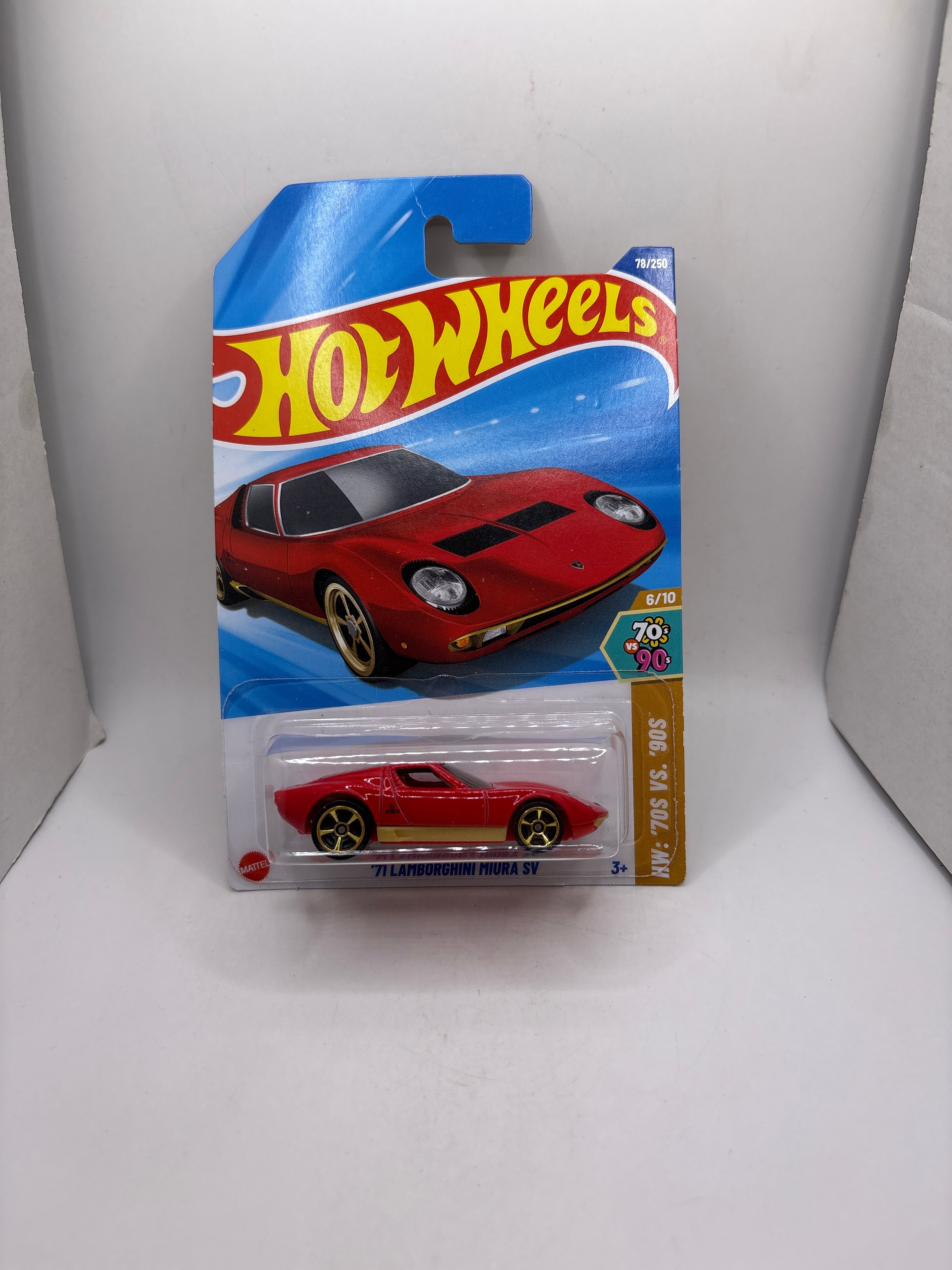Hot Wheels 71 Lamborghini Miura SV Diecast