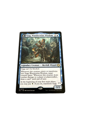 Magic The Gathering Sygg, Wanderwine Wisdom Sygg, Wanderbrine Shield