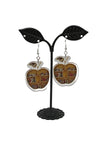 Bookshelf Earrings