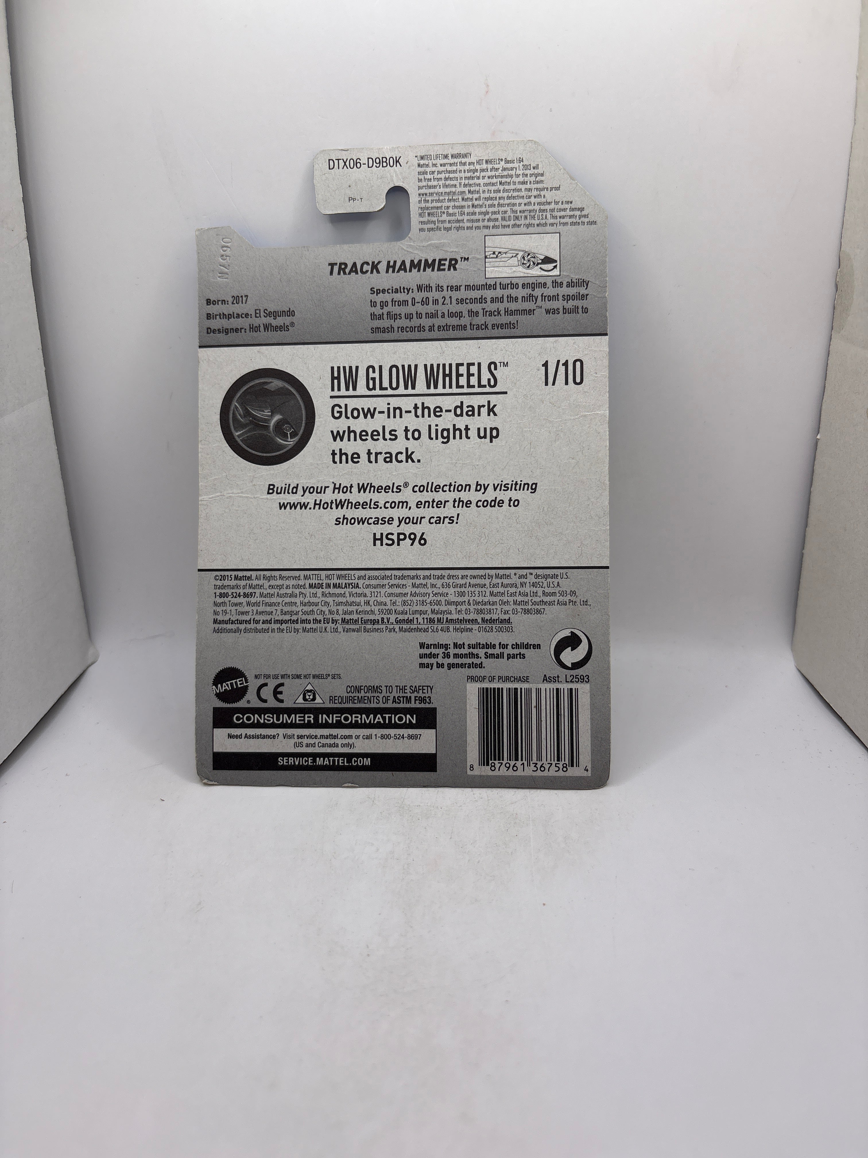 Hot Wheels Pista Martillo Diecast