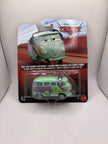 Disney Pixar Cars Race Team Fillmore With Headset Diecast green