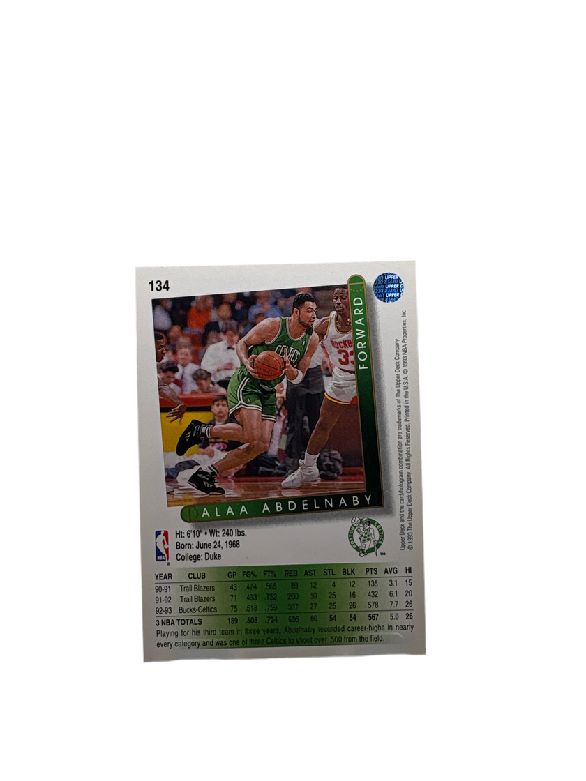 Upper Deck Alaa Abdelnaby