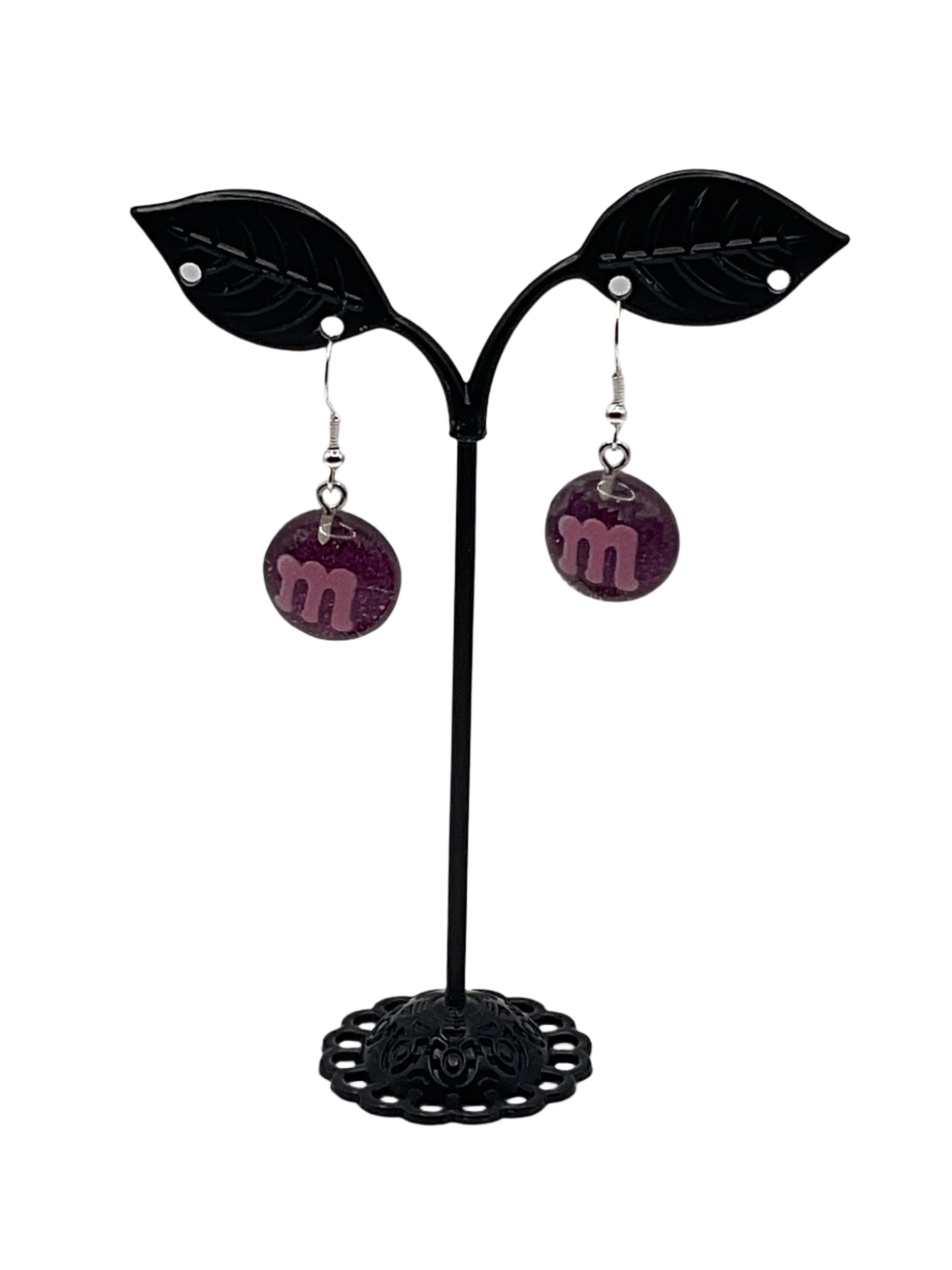 M and M Earrings