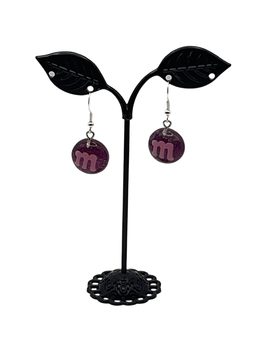 M and M Earrings
