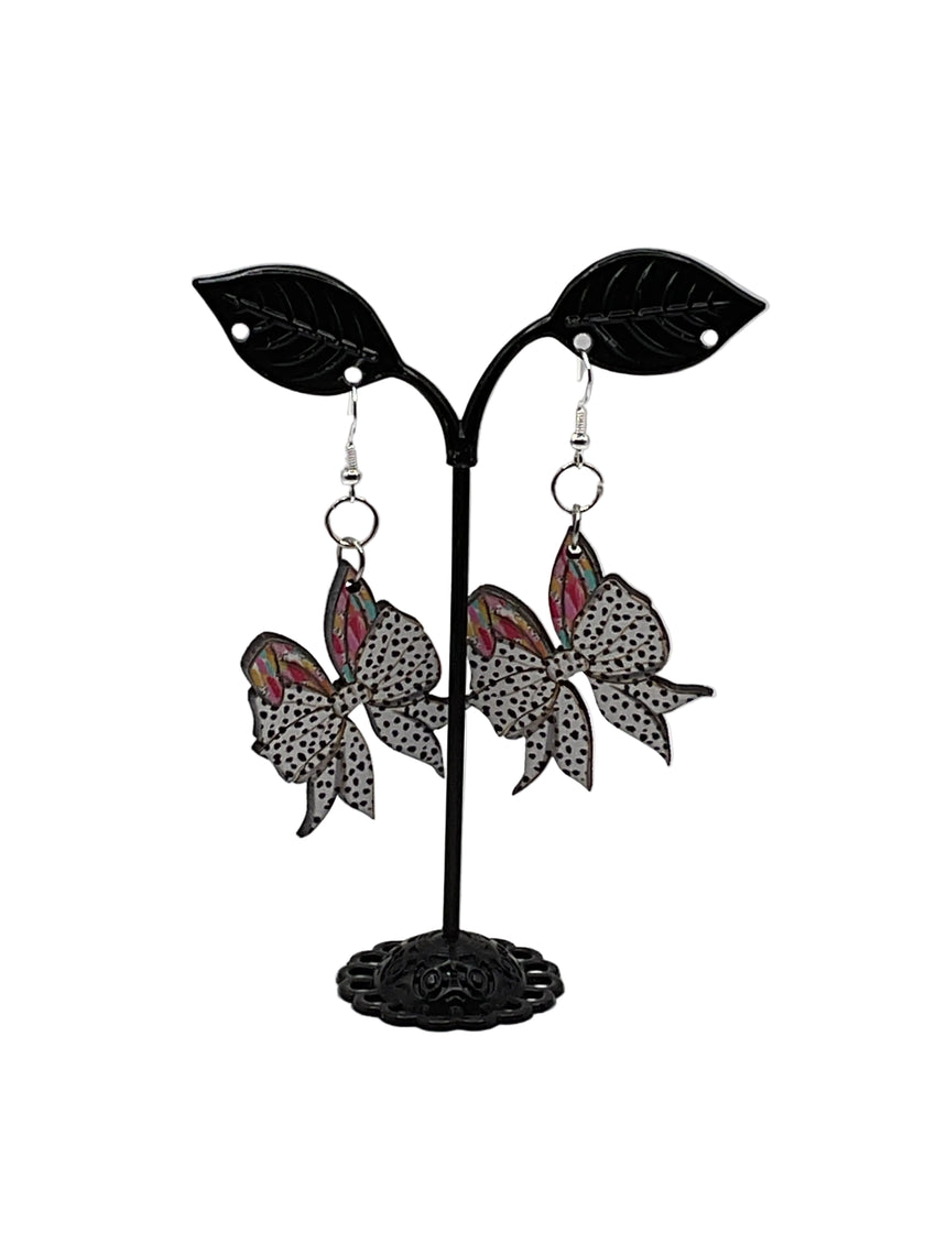 Bunny Ears and Bow Earrings