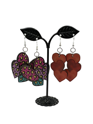 Valentines Heart Earrings