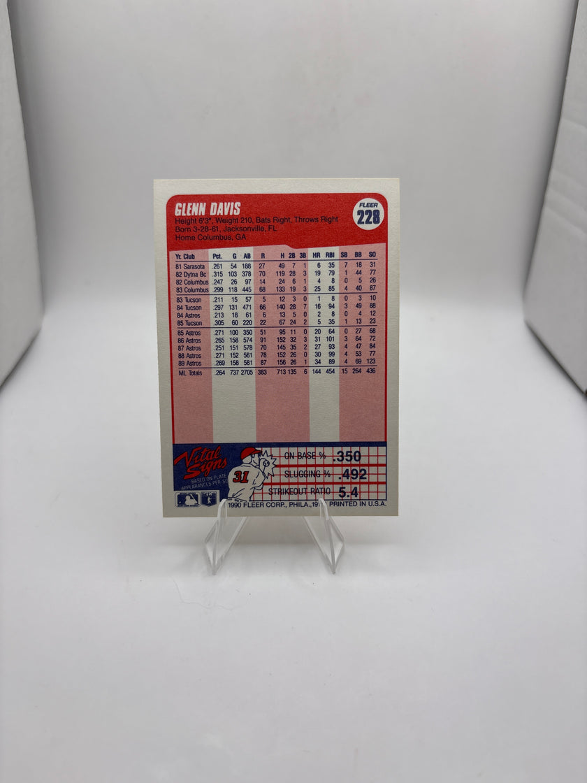 Fleer Glenn Davis