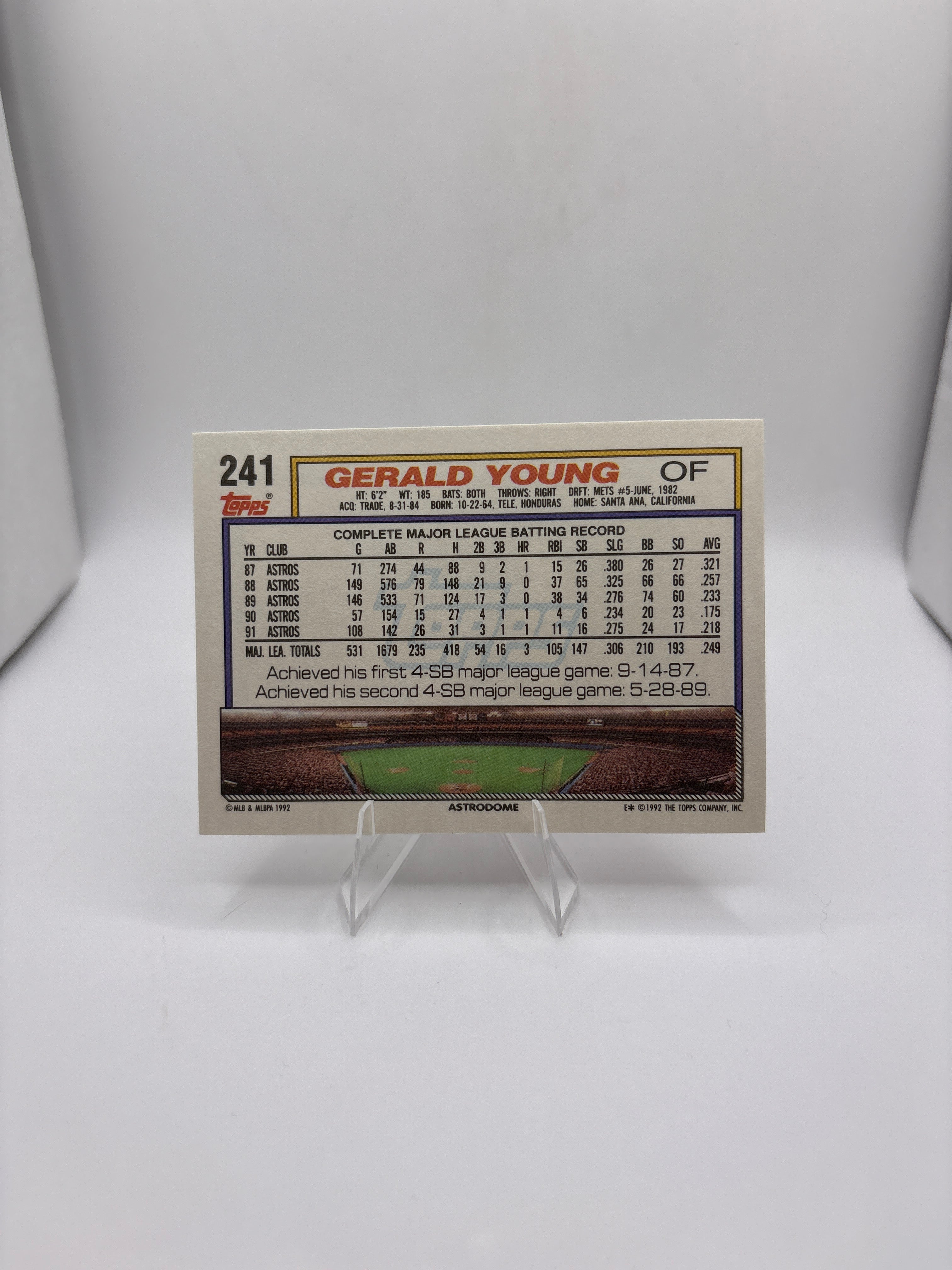 Topps Gerald Young