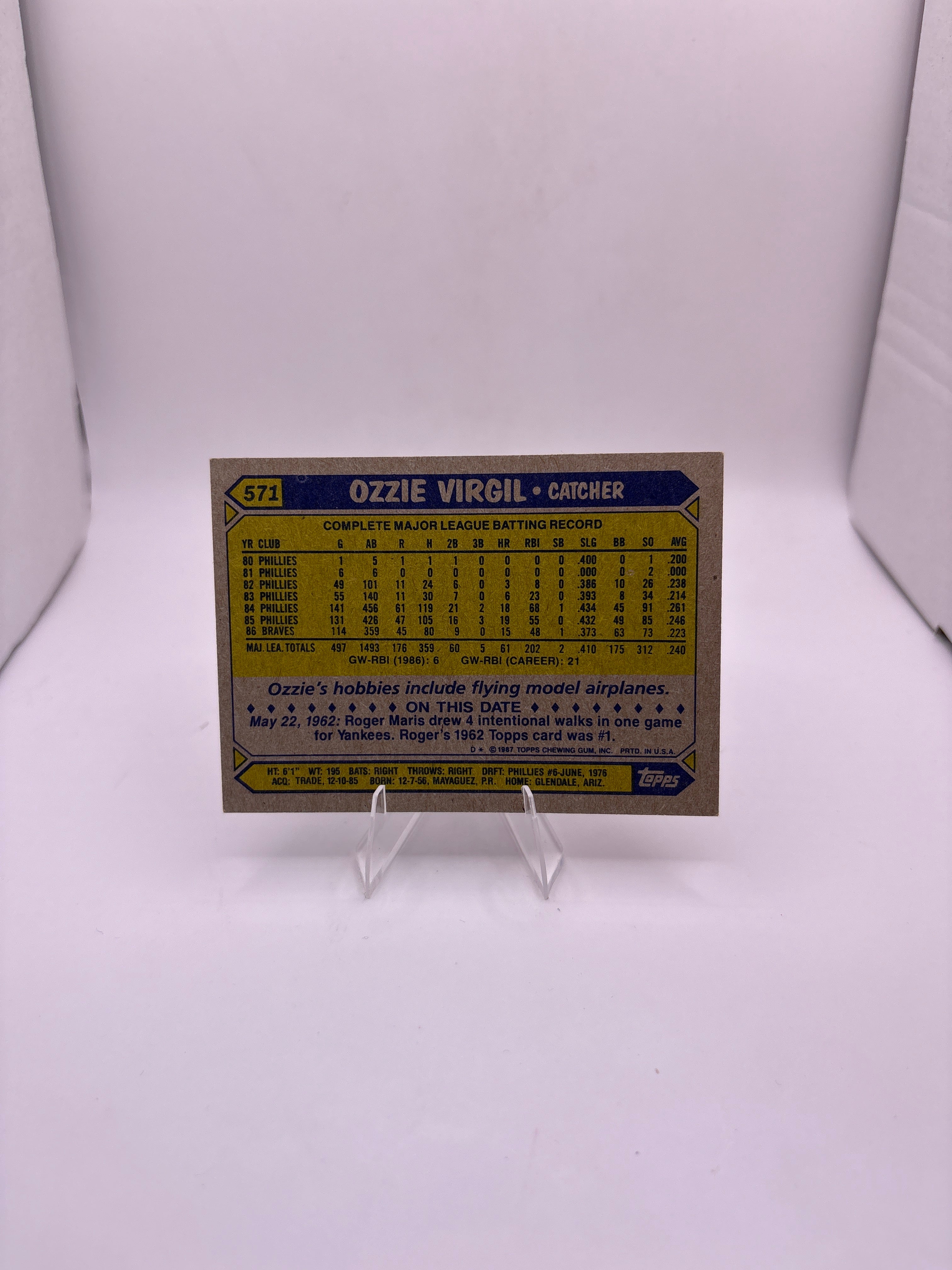 Topps Ozzie Virgil