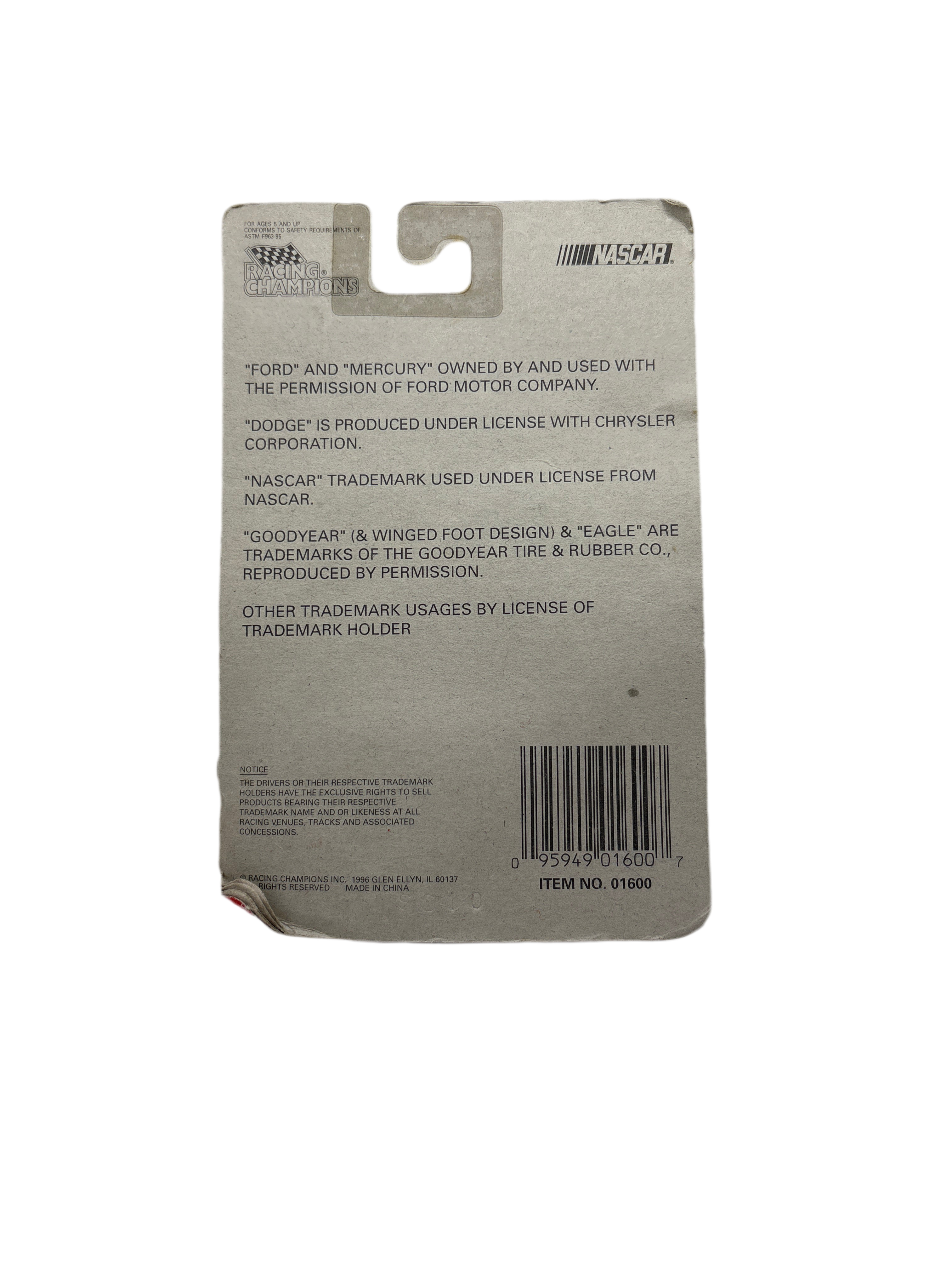 Racing Champions Elmo Langley Diecast Green