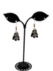 Baby panda earrings