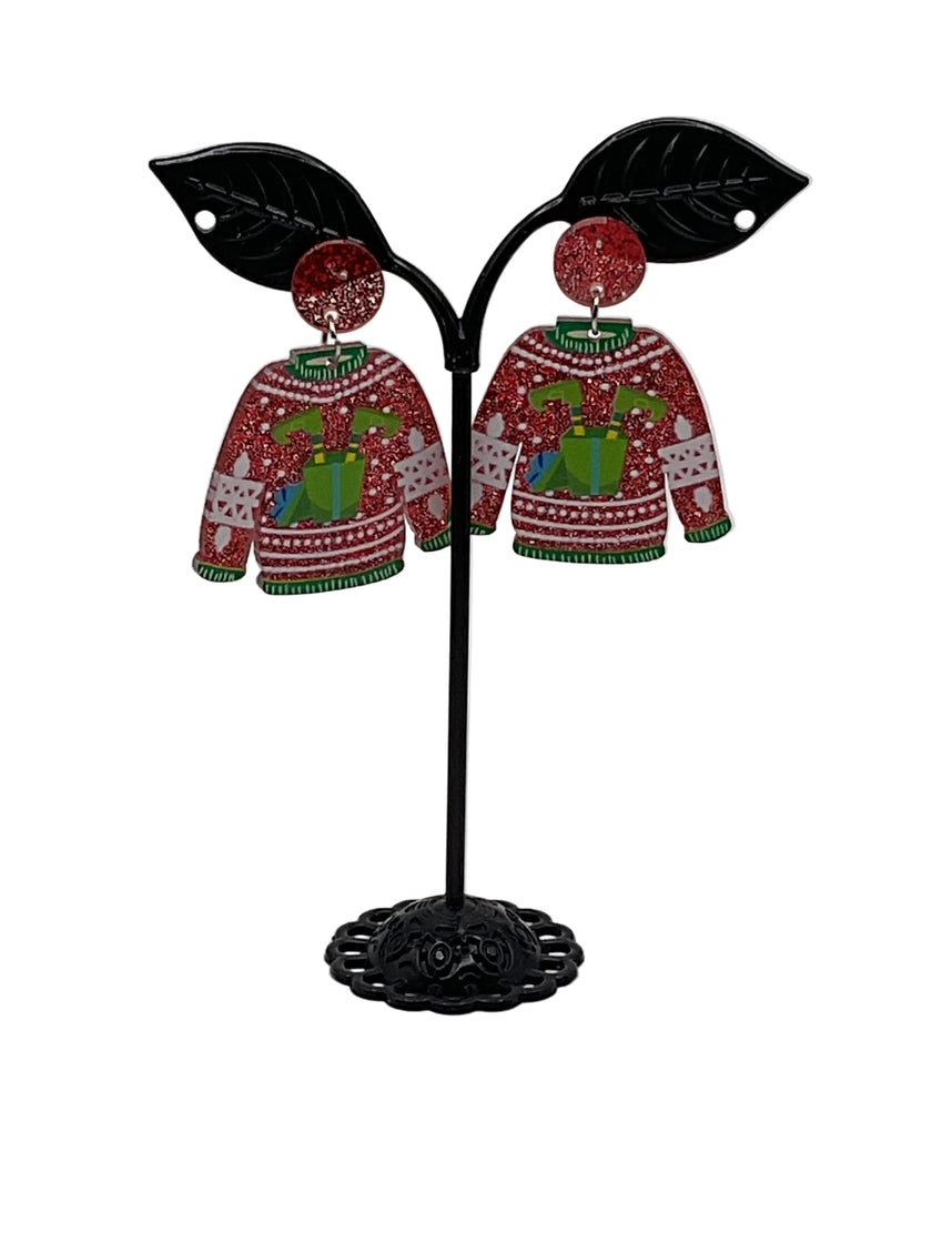 Christmas Sweater Earrings