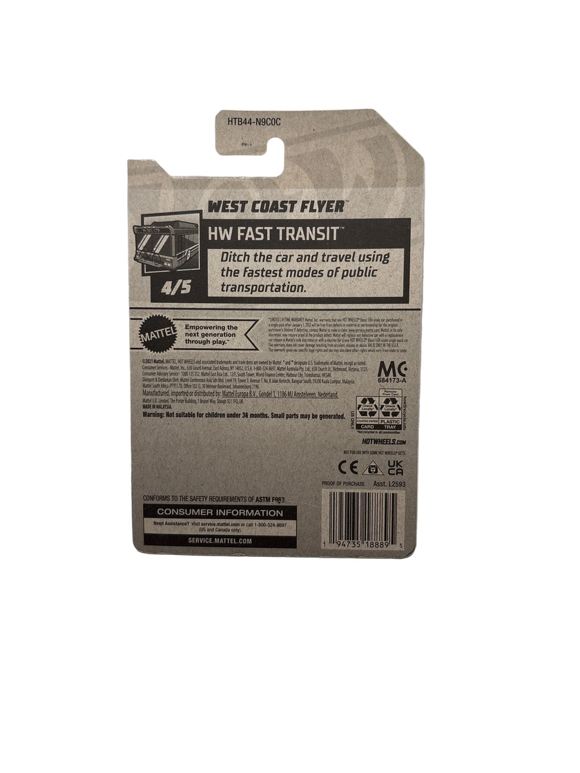 Hot Wheels West Coast Flyer Diecast