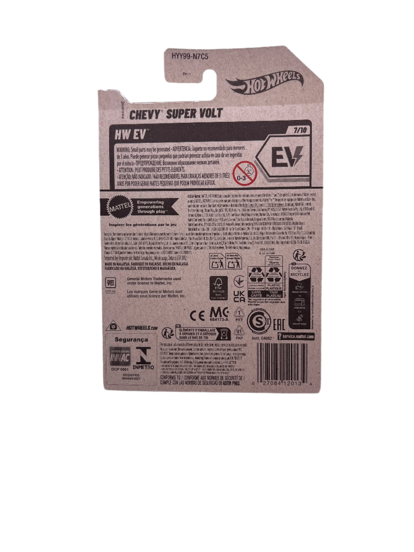Hot Wheels Chevy Super Volt Diecast