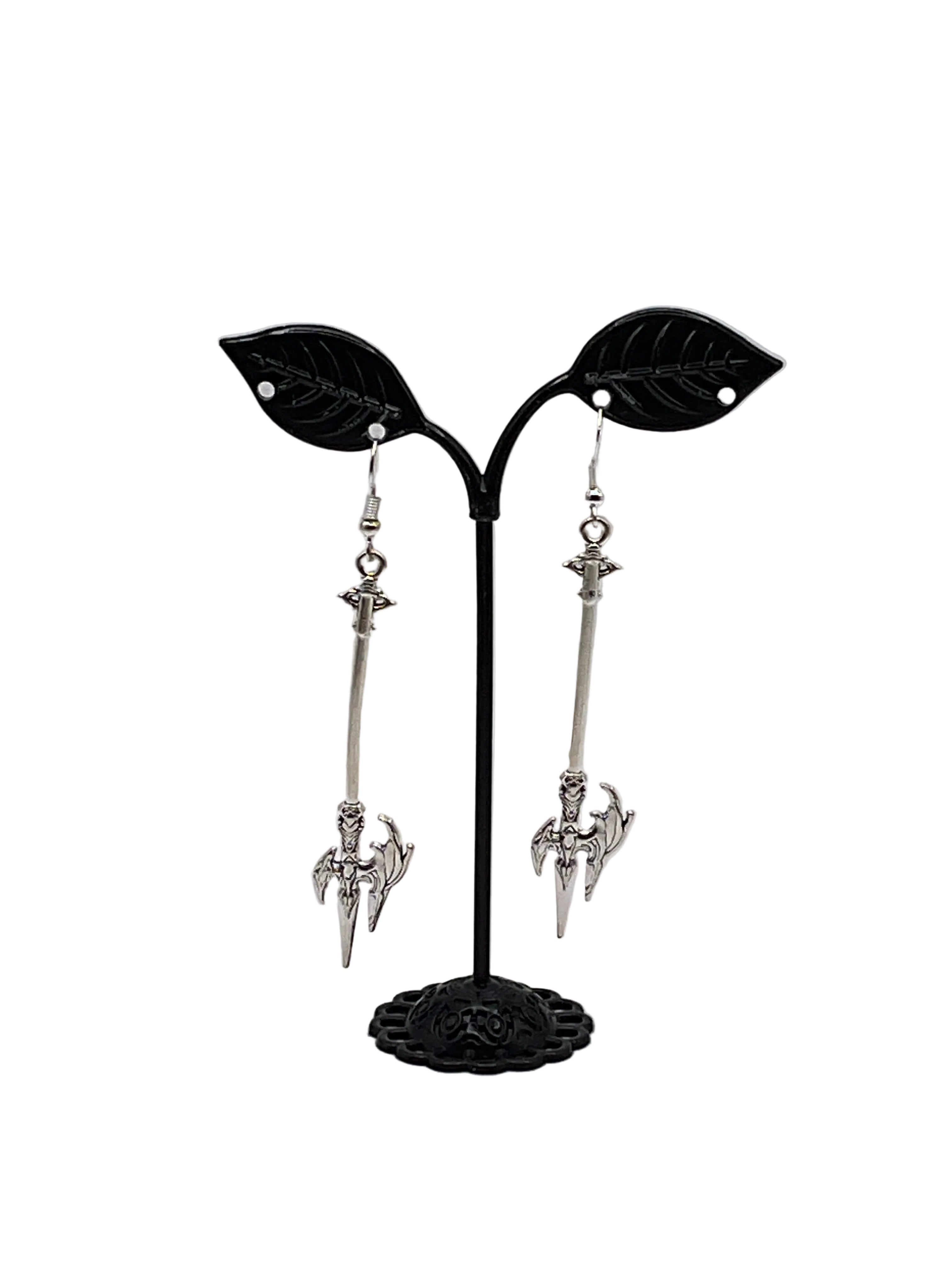 Anime Fantasy Weapon Earrings