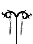 knife earrings