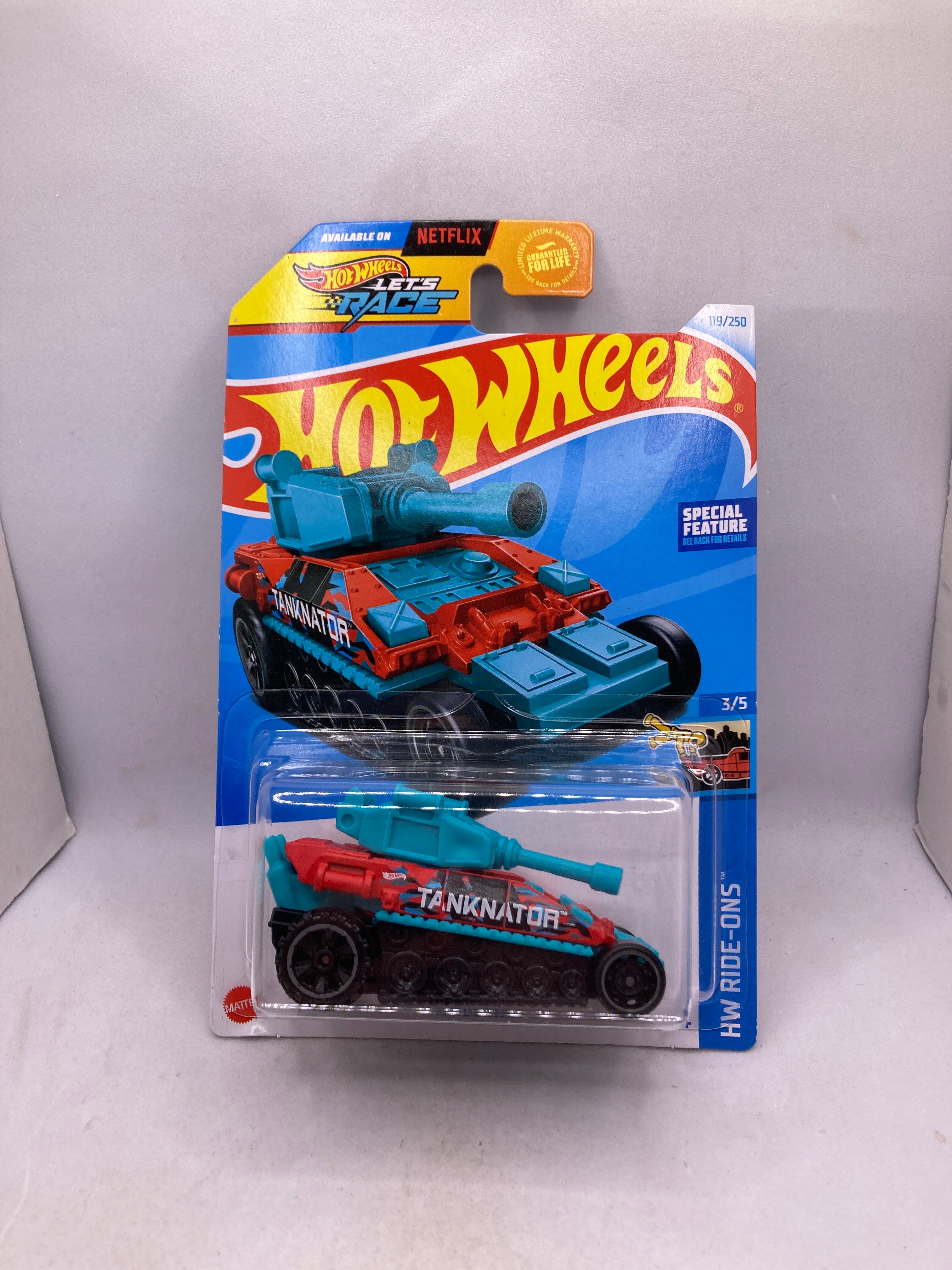 Hot Wheels Tanknator Diecast