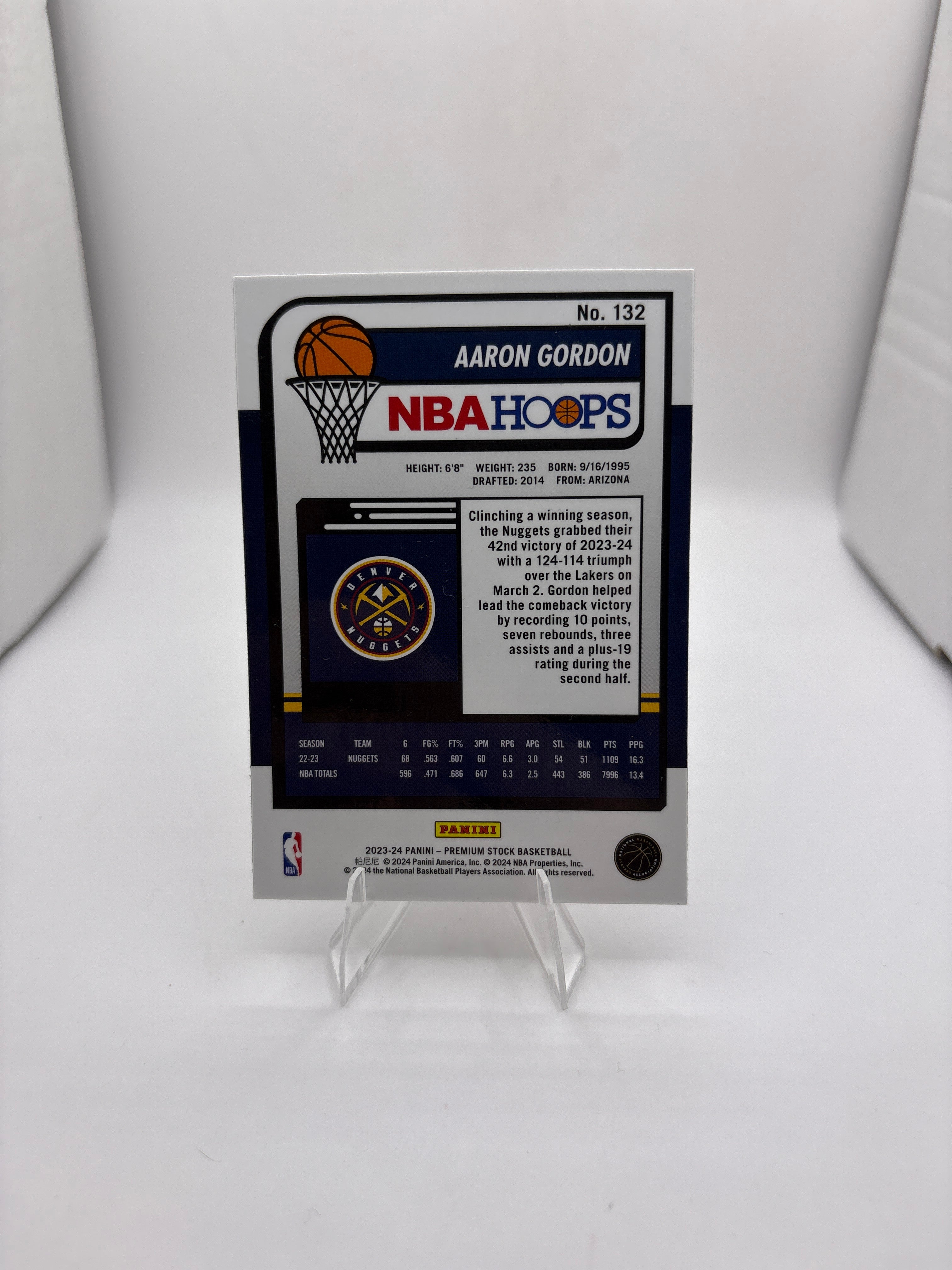 NBA Hoops Aaron Gordon