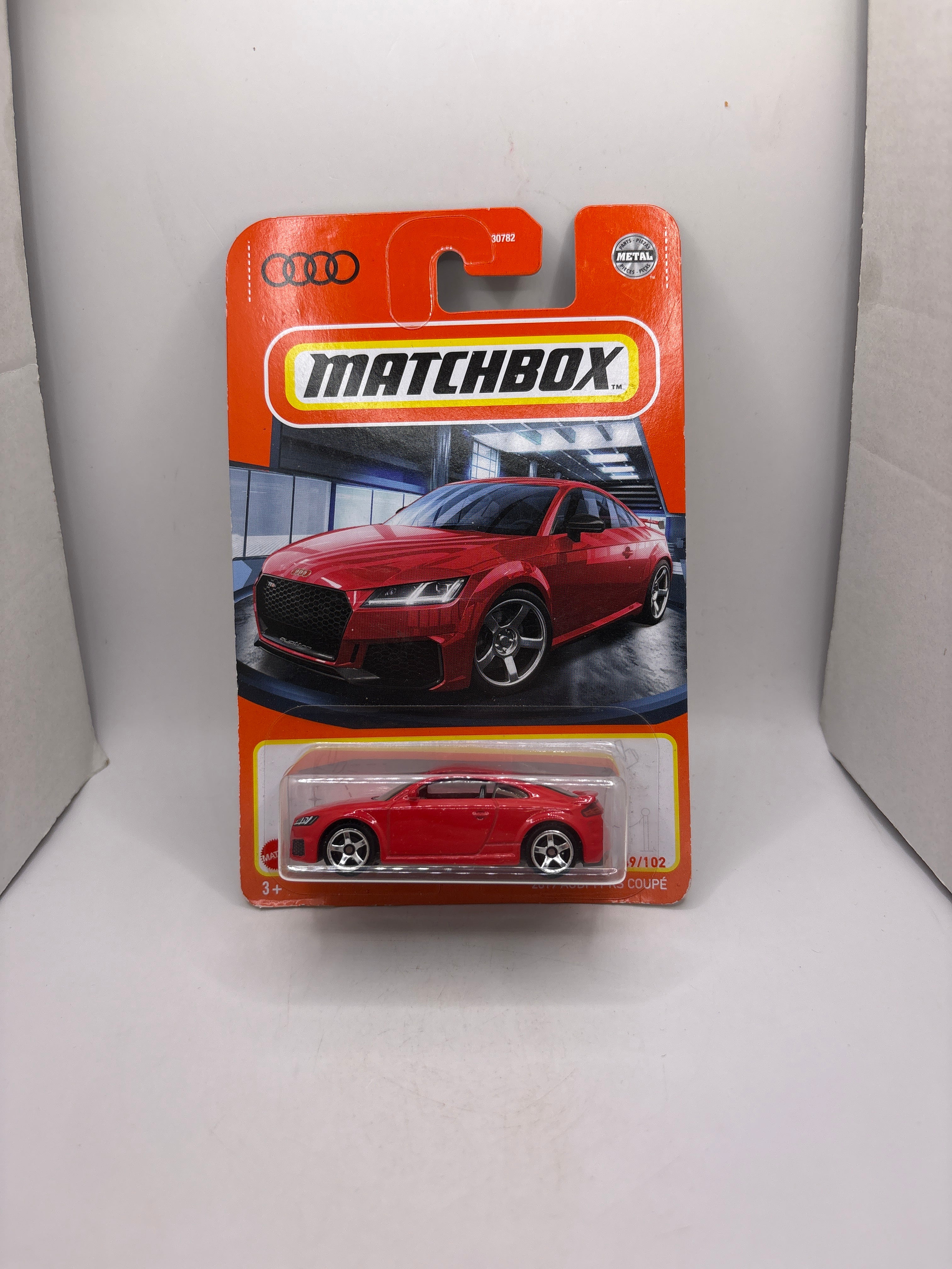 Matchbox 2019 Audi TT RS Coupe Diecast red