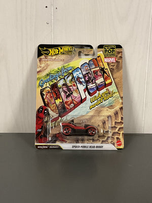 Hot Wheels Pop Culture Spider-Mobile Dead Buggy Diecast Red