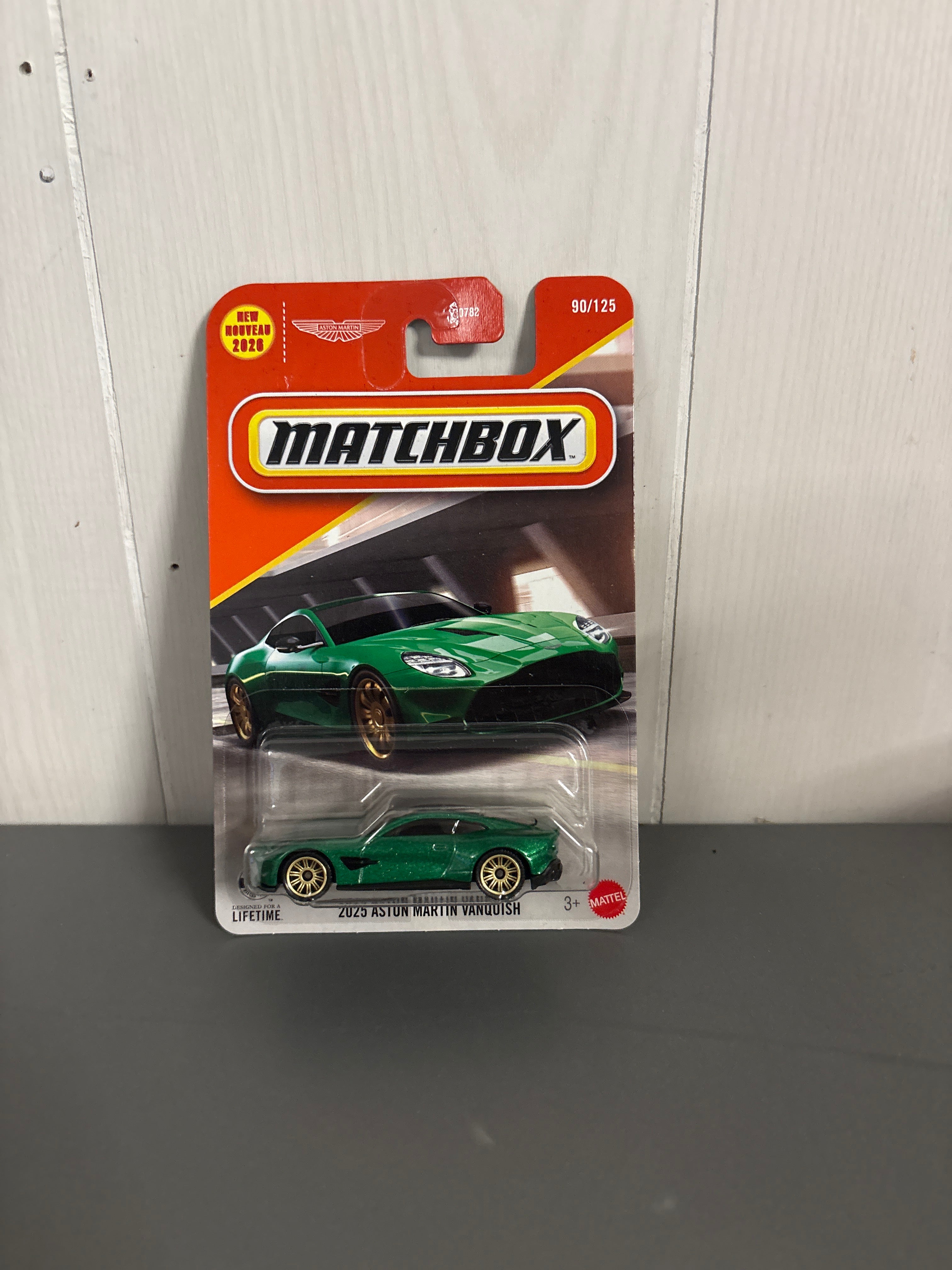Matchbox 2025 Aston Martin Vanquish Diecast green