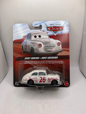Disney Pixar Cars Jimmy Lugrench Diecast white