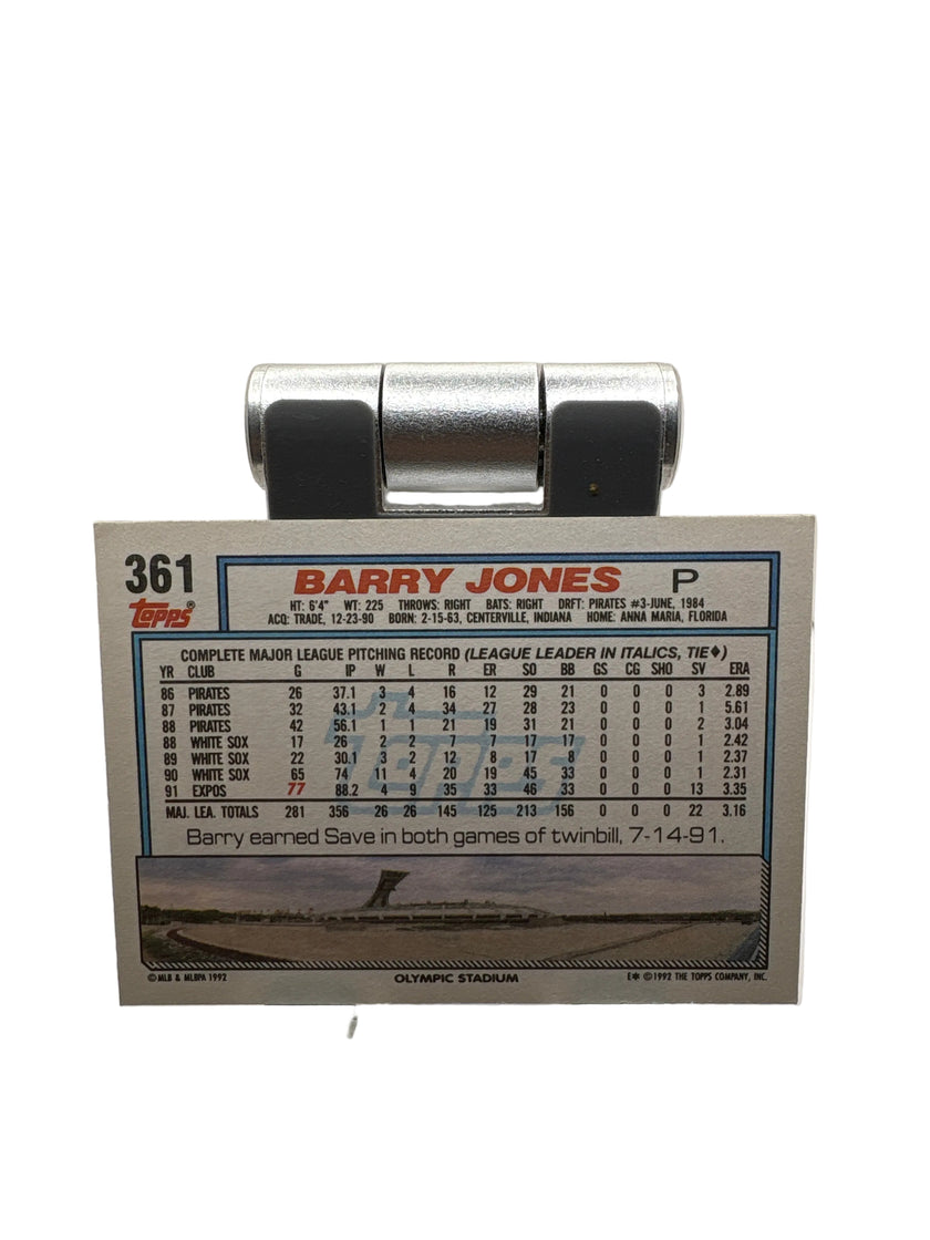 Topps Barry Jones