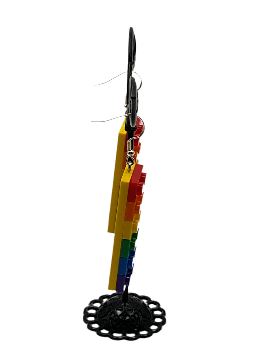 इंद्रधनुष बिल्डिंग ब्लॉक बालियां