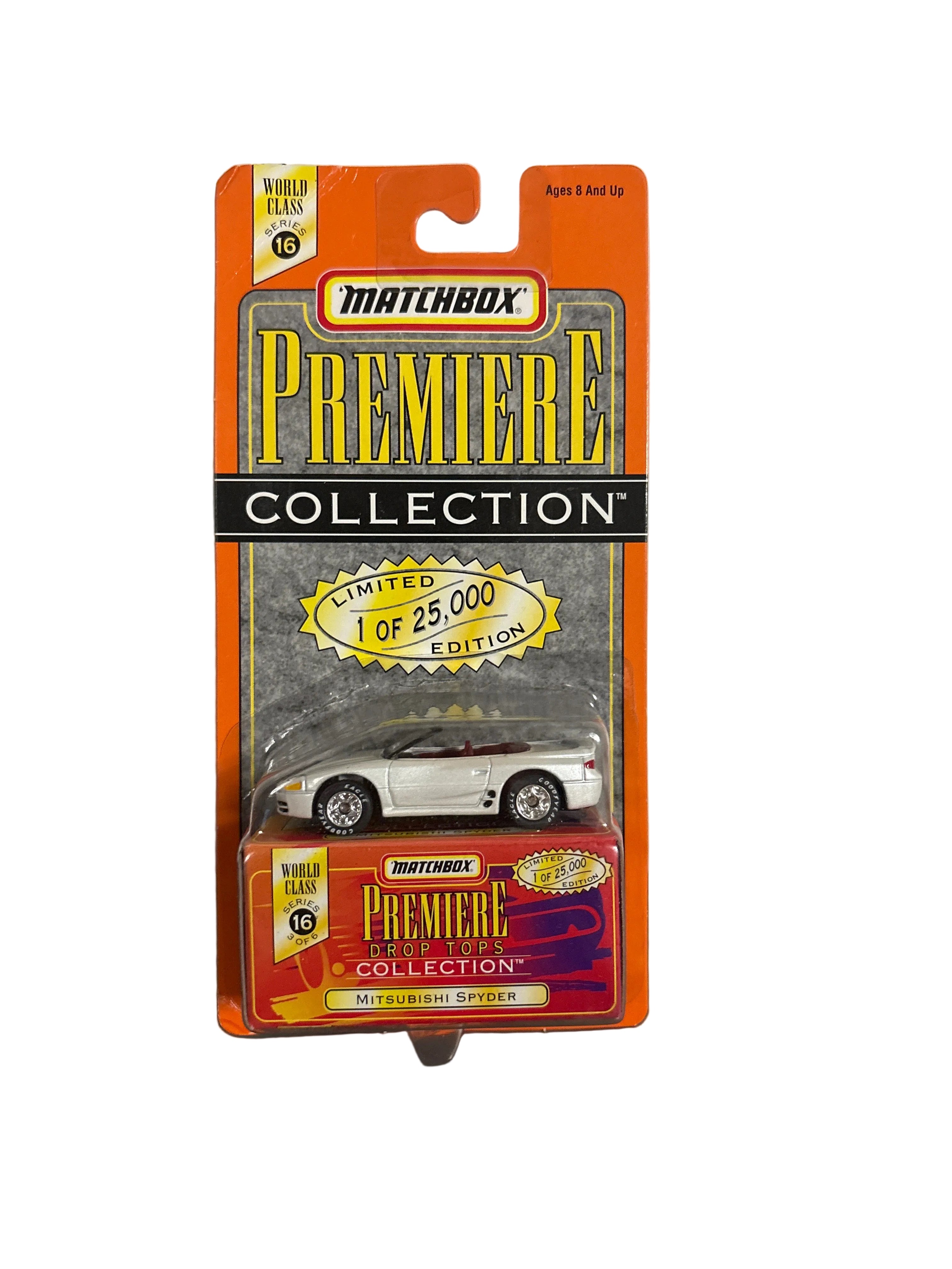 Matchbox Mitsubishi Spyder Diecast white