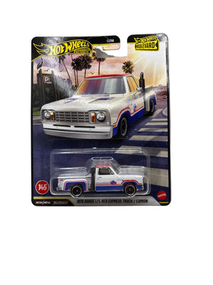 Hot Wheels 1978 Dodge Lil Red Express Truck/Camion Diecast white