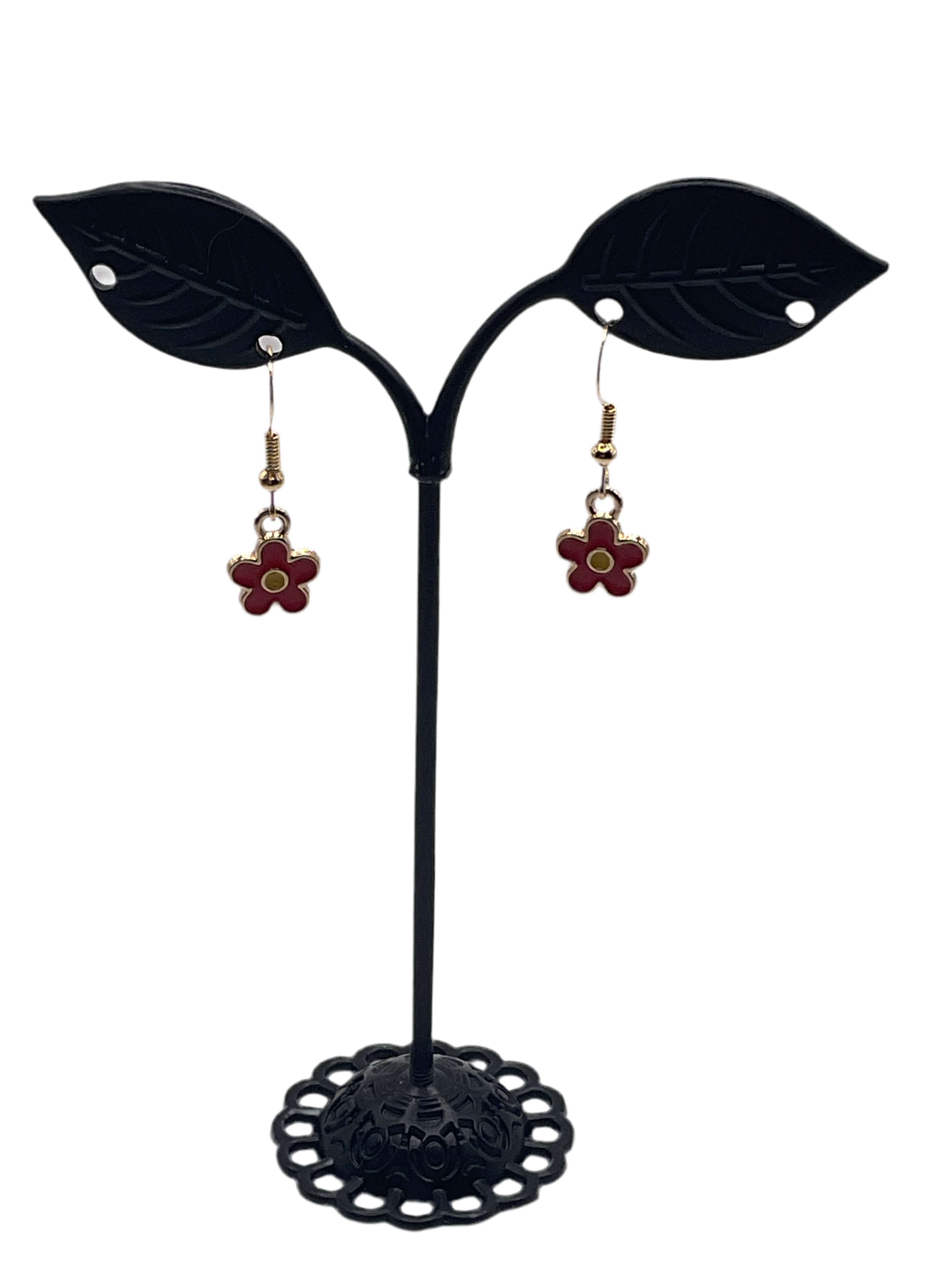Flower earrings