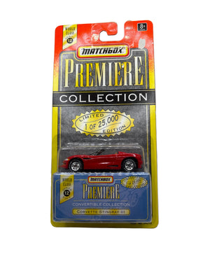 Matchbox Corvette Stingray III Diecast red