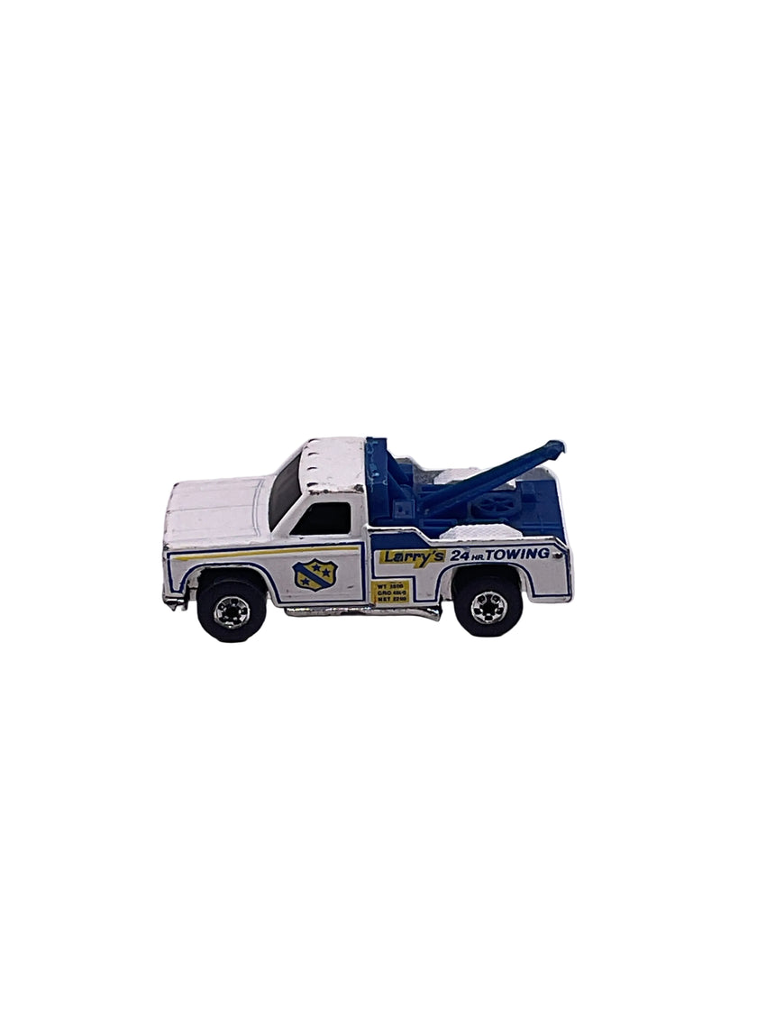 Hot Wheels Ramblin’ Wrecker Truck Diecast White