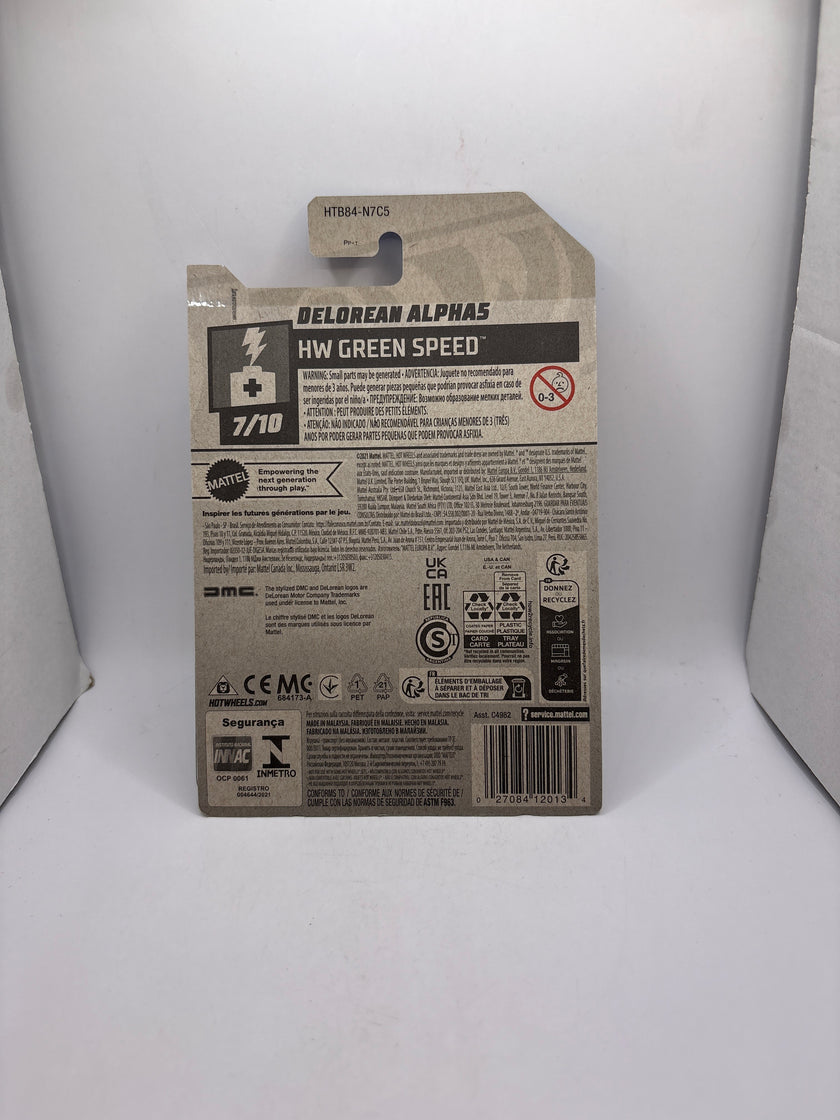 Hot Wheels Delorean Alpha5 Diecast