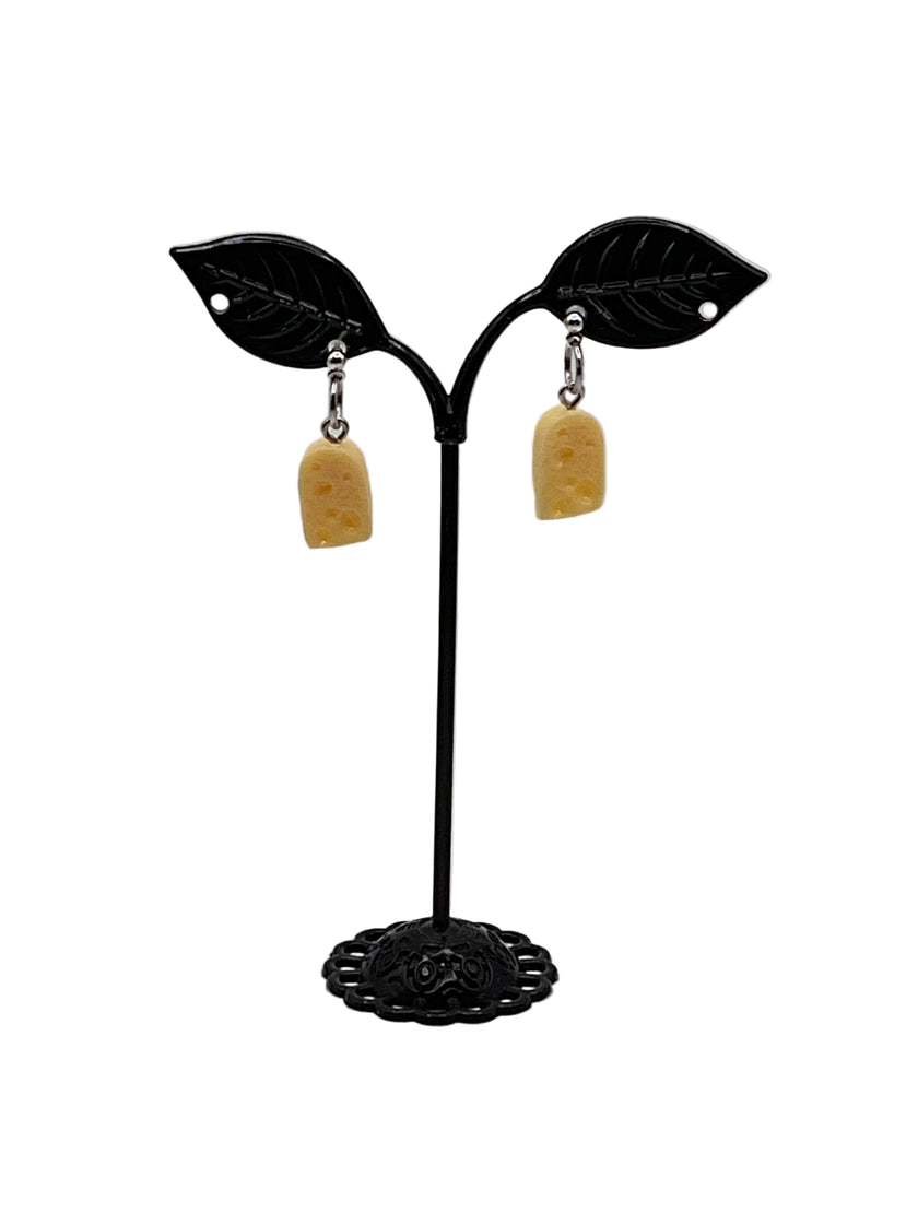 Cheese Earrings