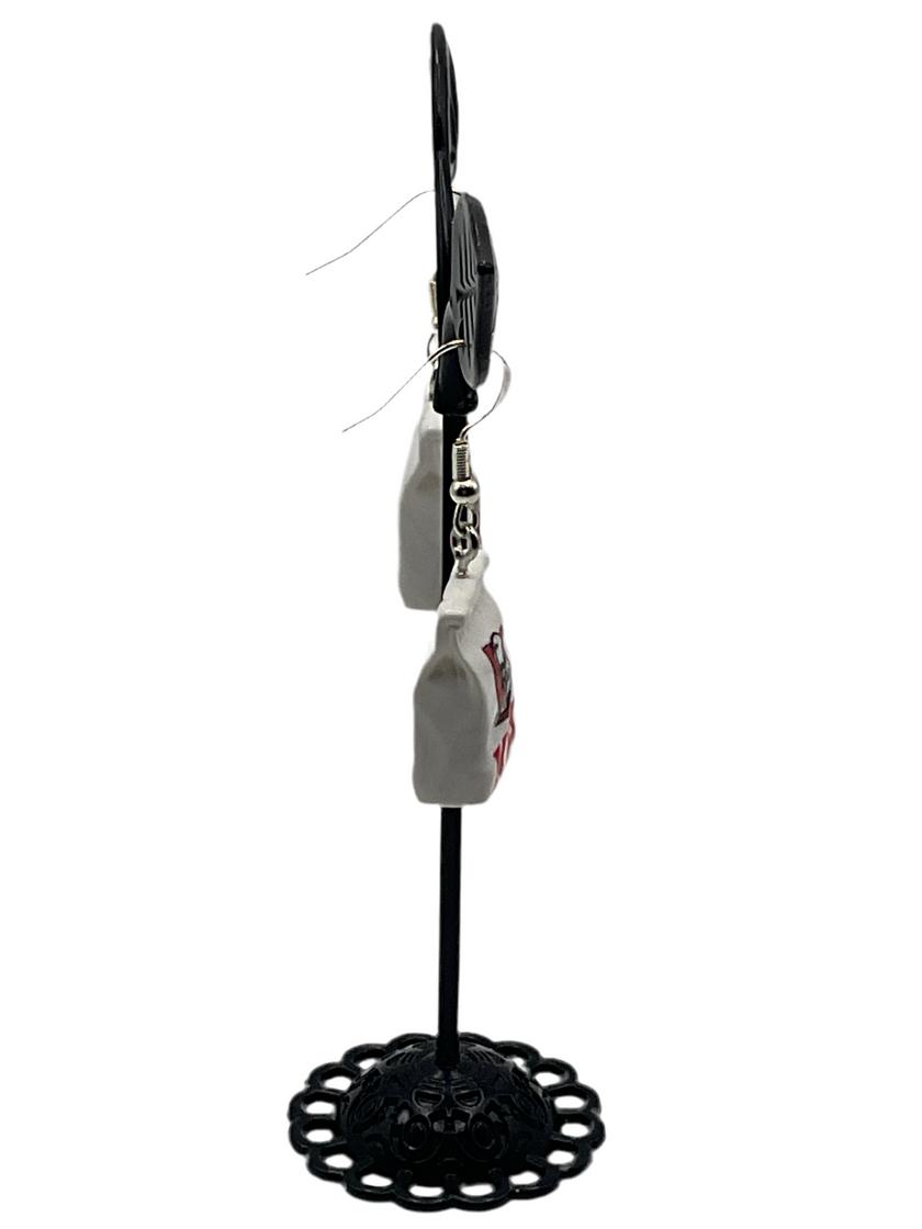 Pendientes Bolsa Comida Rápida Pollo