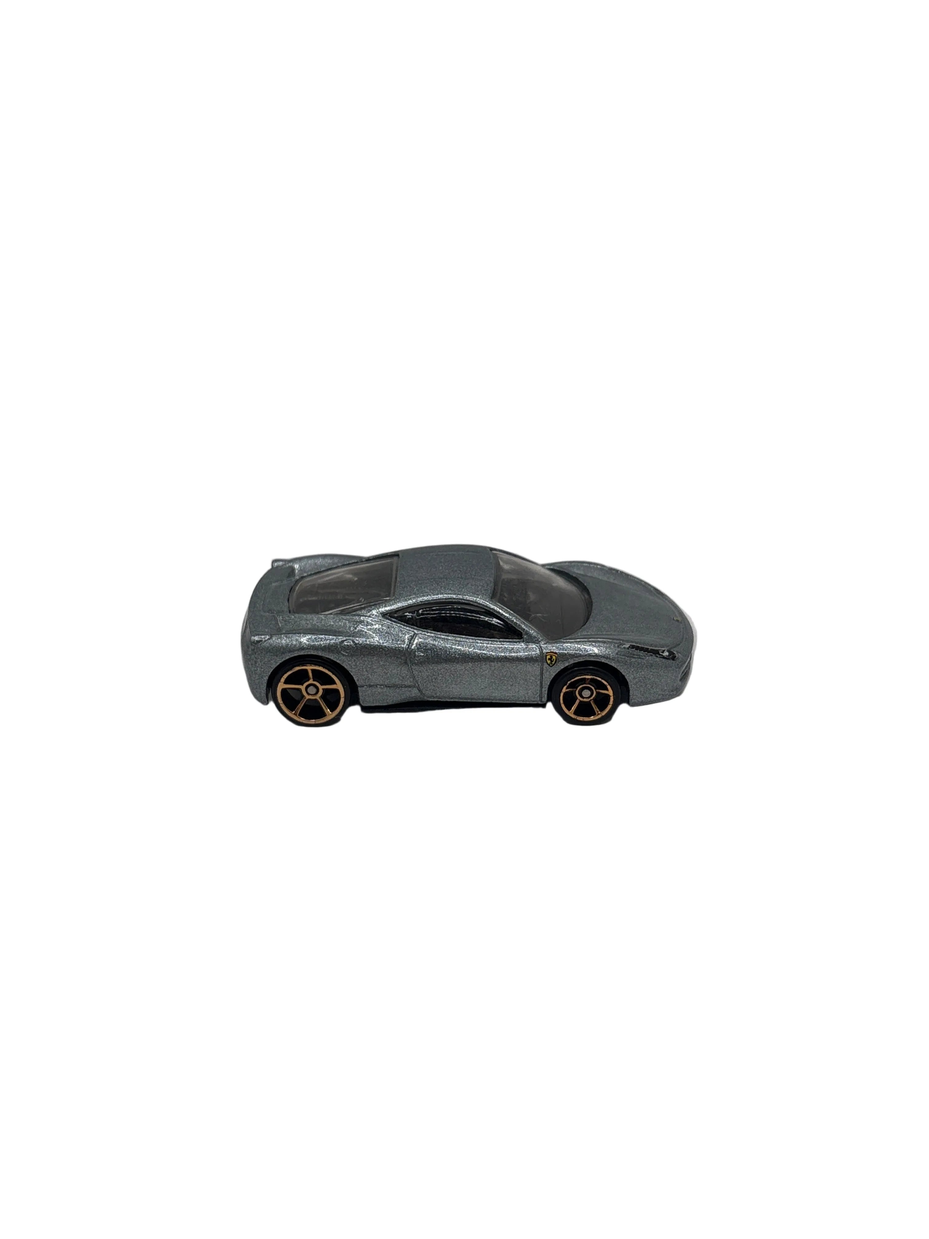 Hot Wheels Ferrari 458 Italia Diecast gray