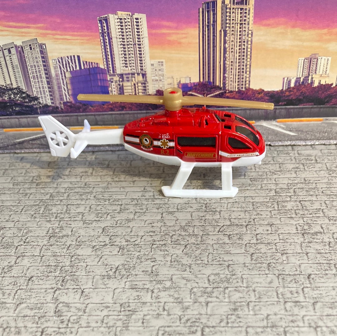 Matchbox Rescue Helicopter Diecast