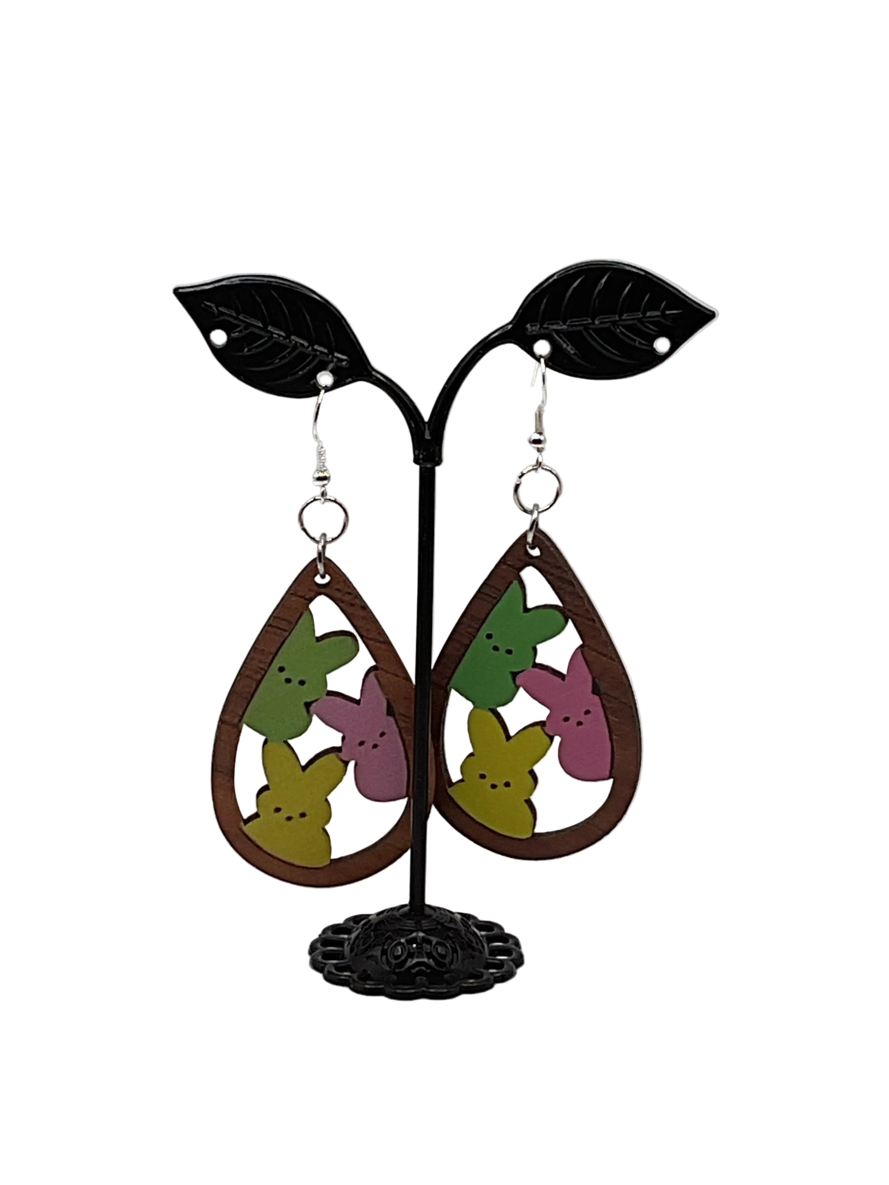 Easter Tear Drop Earrings
