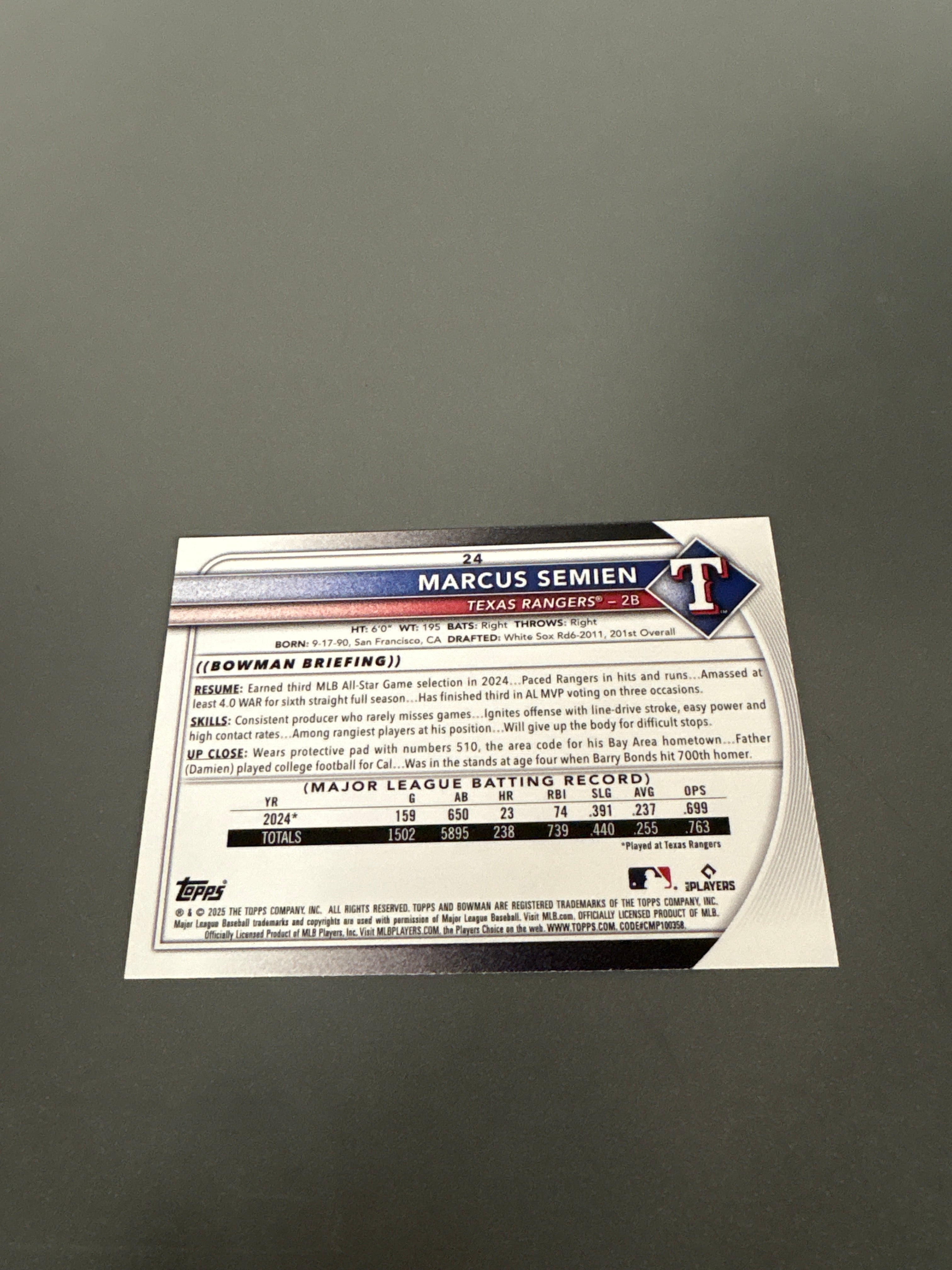Bowman Marcus Semien