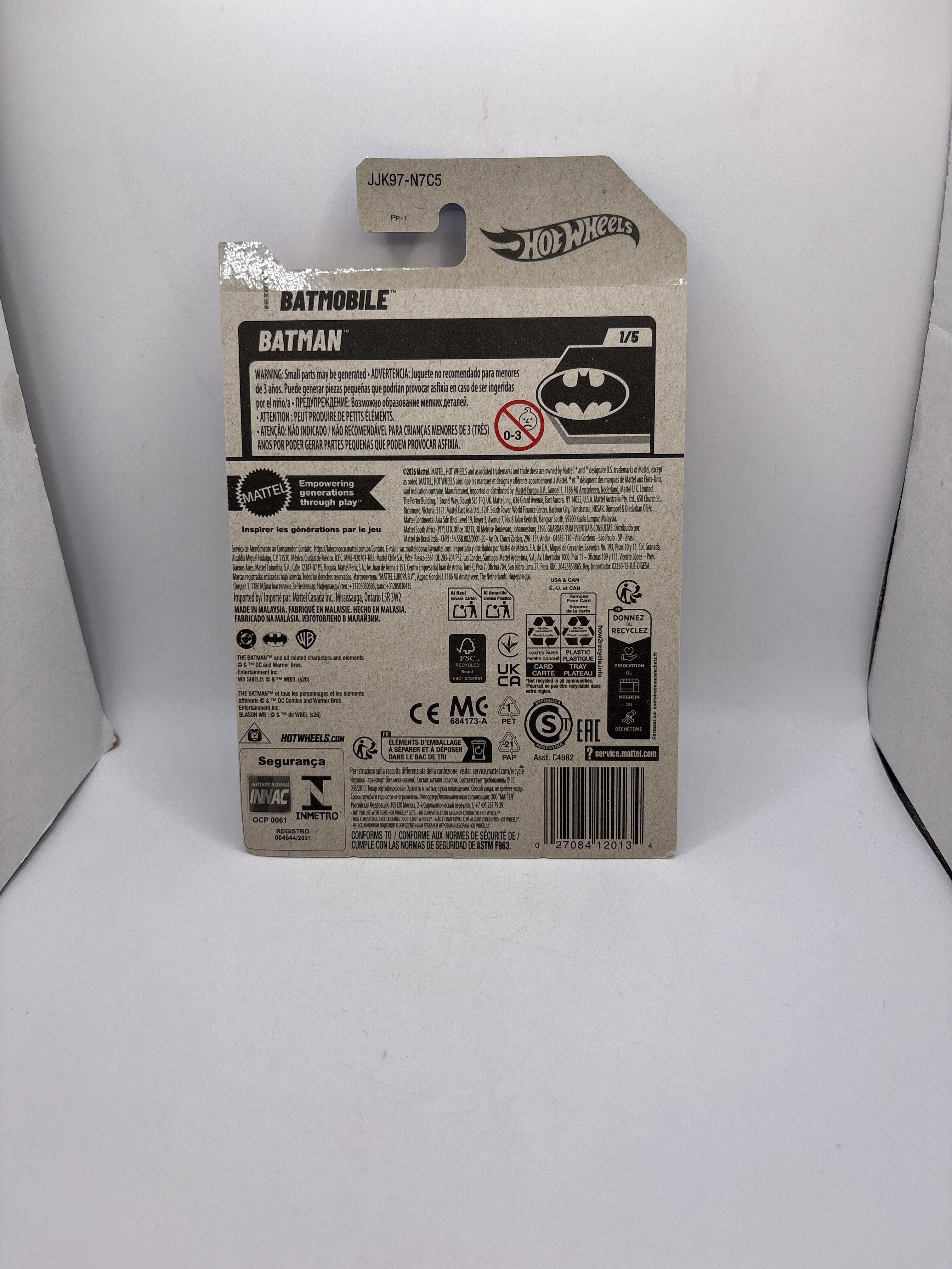 Hot Wheels Batmobile Diecast