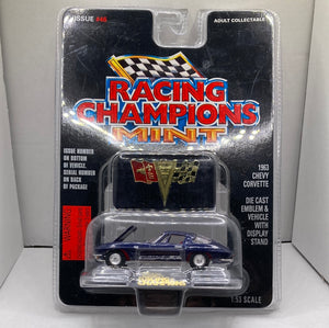 Racing Champions Mint 1963 Chevy Corvette Diecast