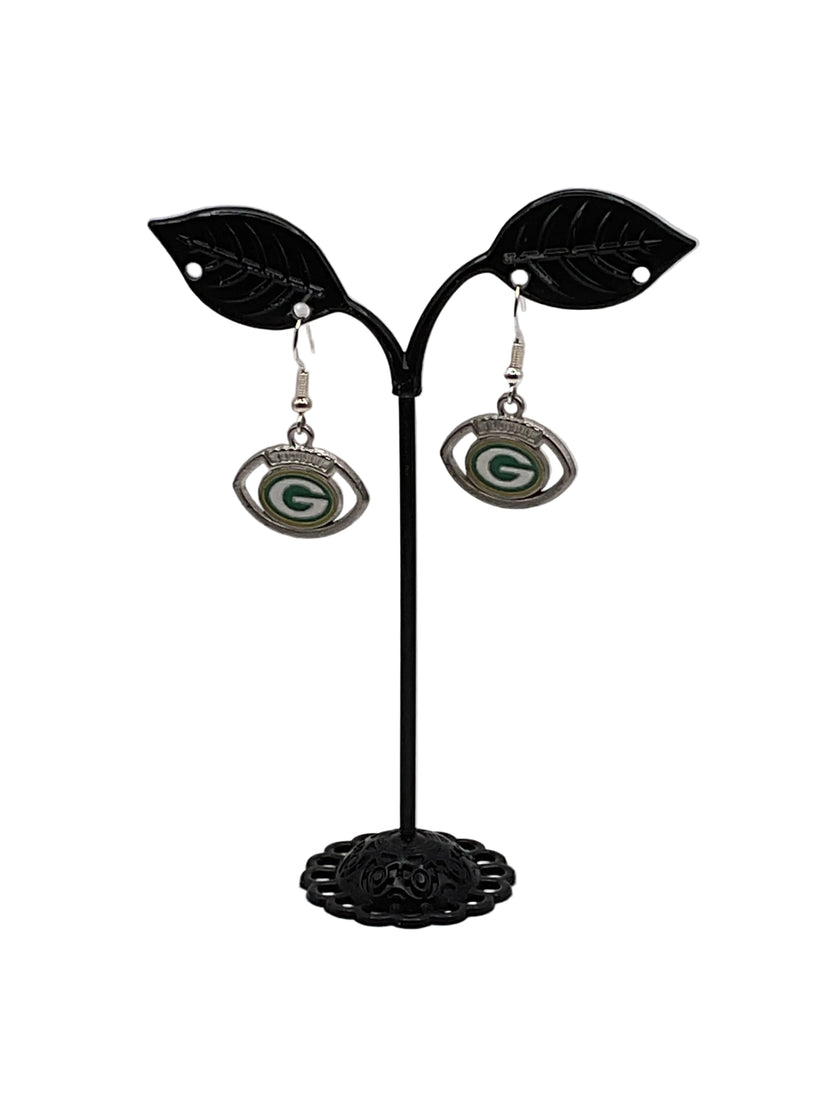 Football Shaped Football Earrings