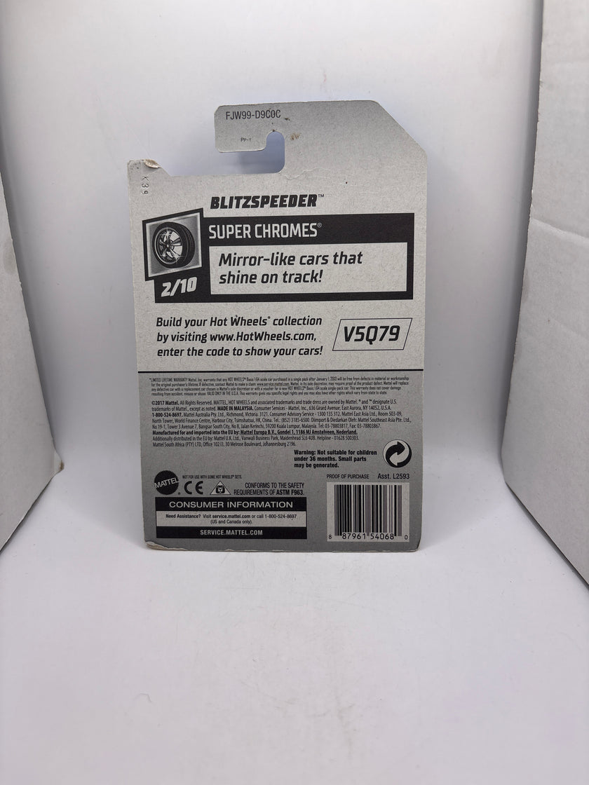 Hot Wheels Blitzspeeder Diecast silver