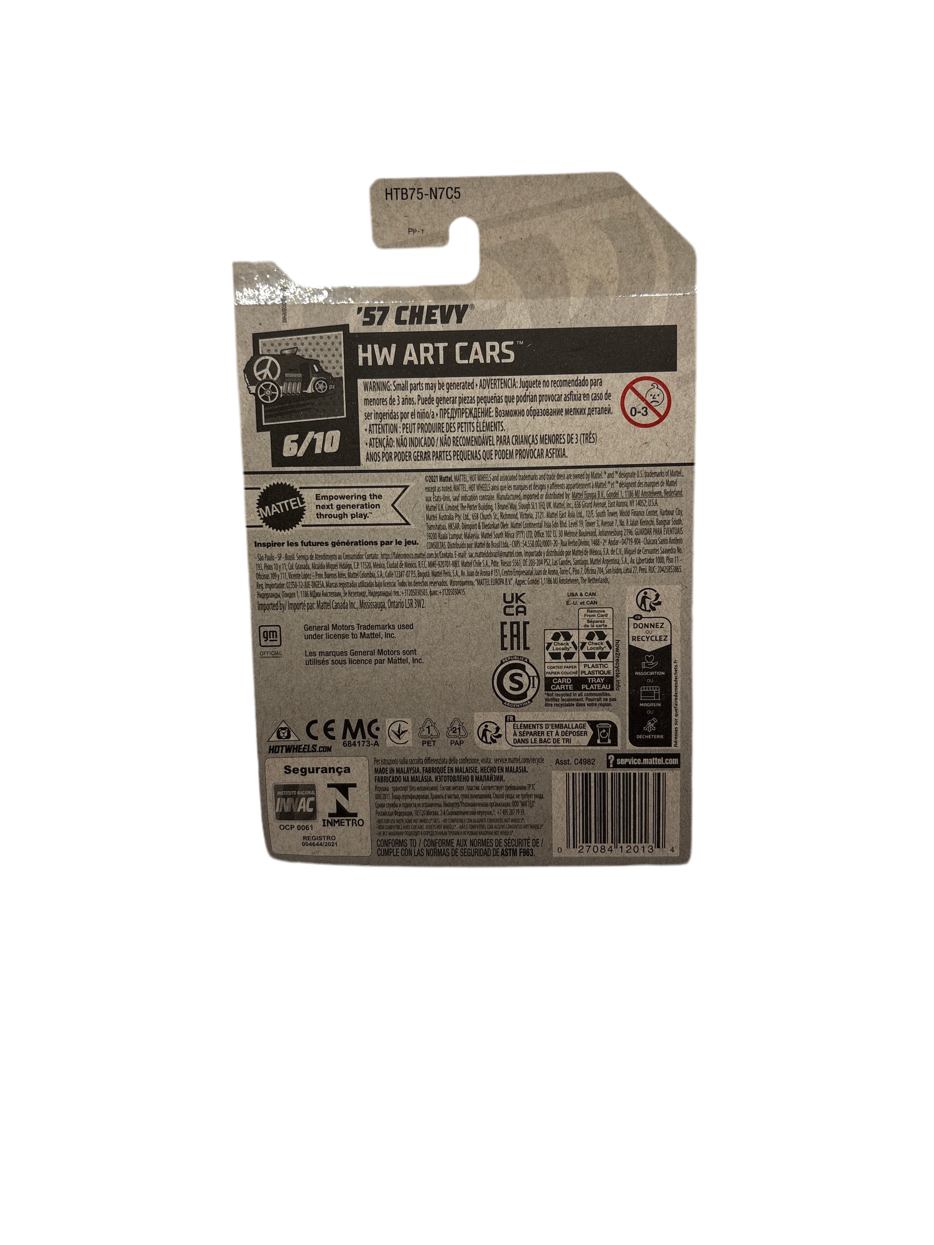 Hot Wheels 57 Chevy Diecast