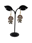 Horror Film Small Character Earrings