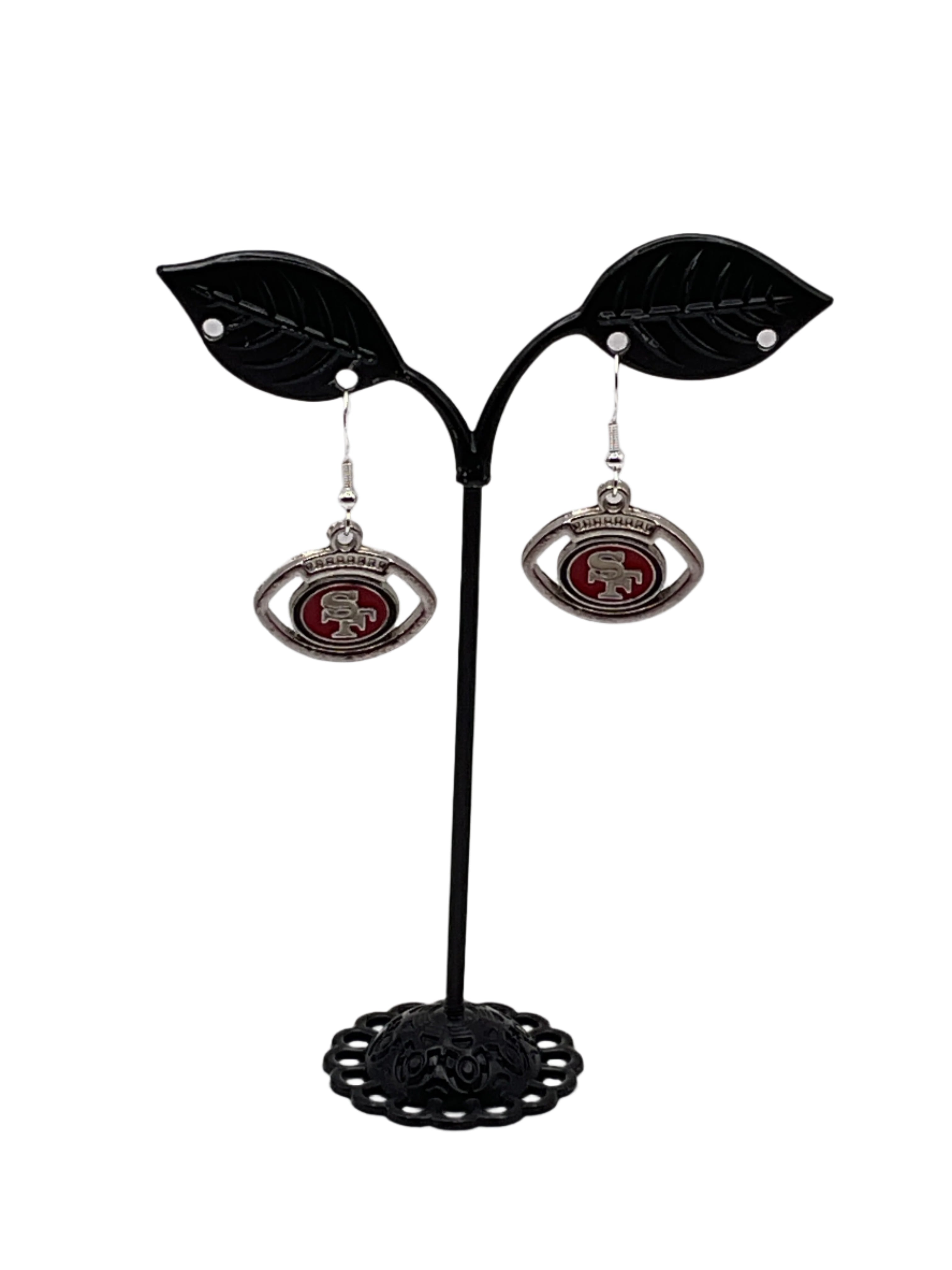 NFC Football Earrings