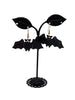 Black Bat Earrings
