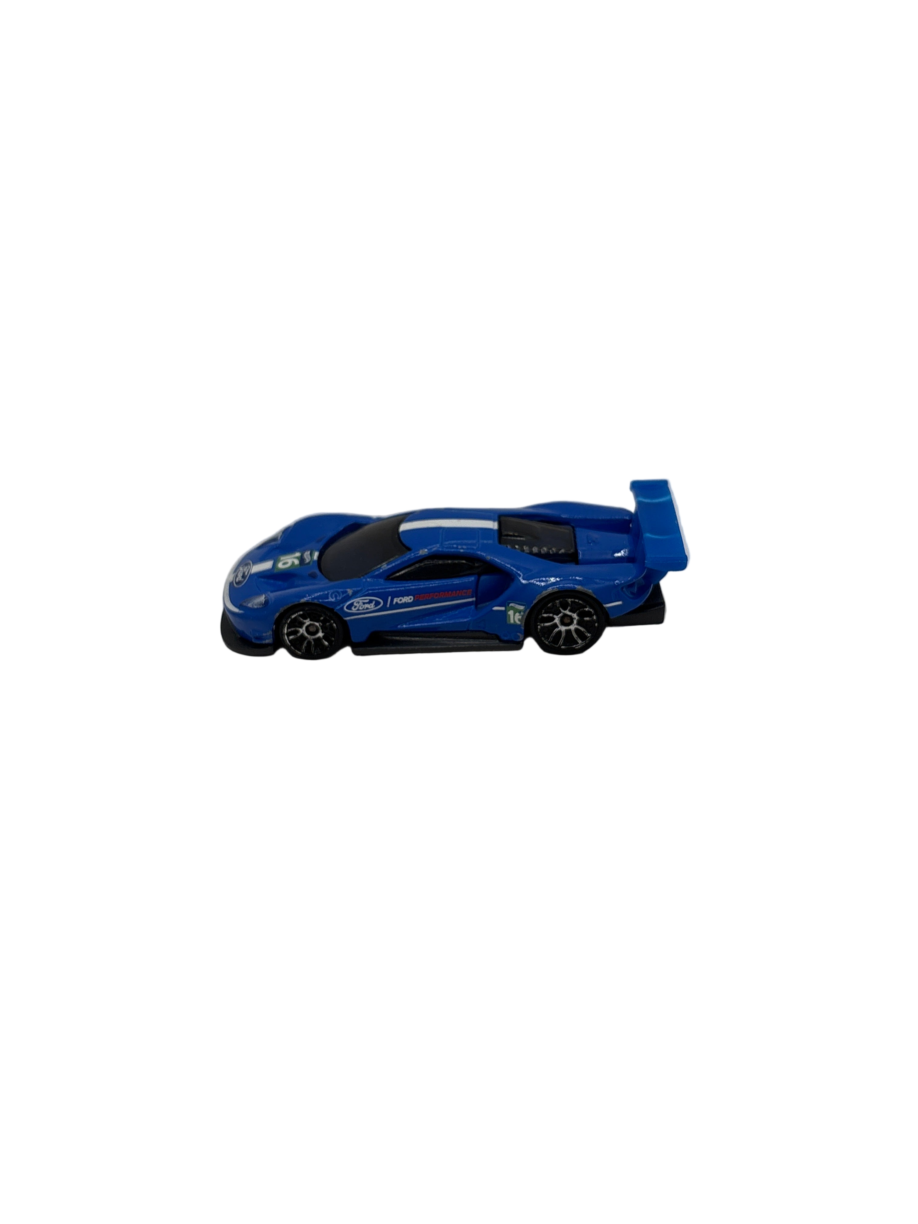 Hot Wheels 2016 Ford GT Race Diecast blue